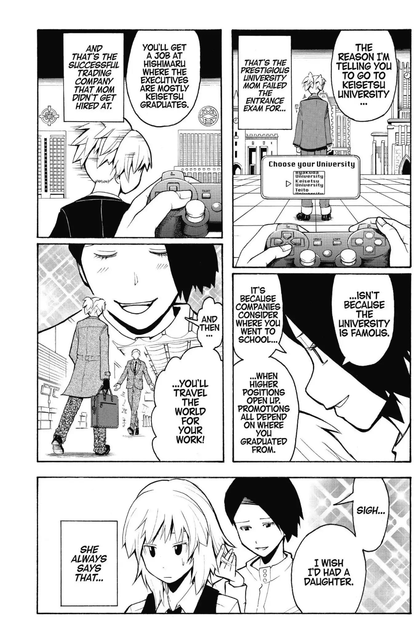 Ansatsu Kyoushitsu Chapter 112 page 16 - Chapter 112: Vol.13 CLASS 112: Time for the New Game Plus Mode