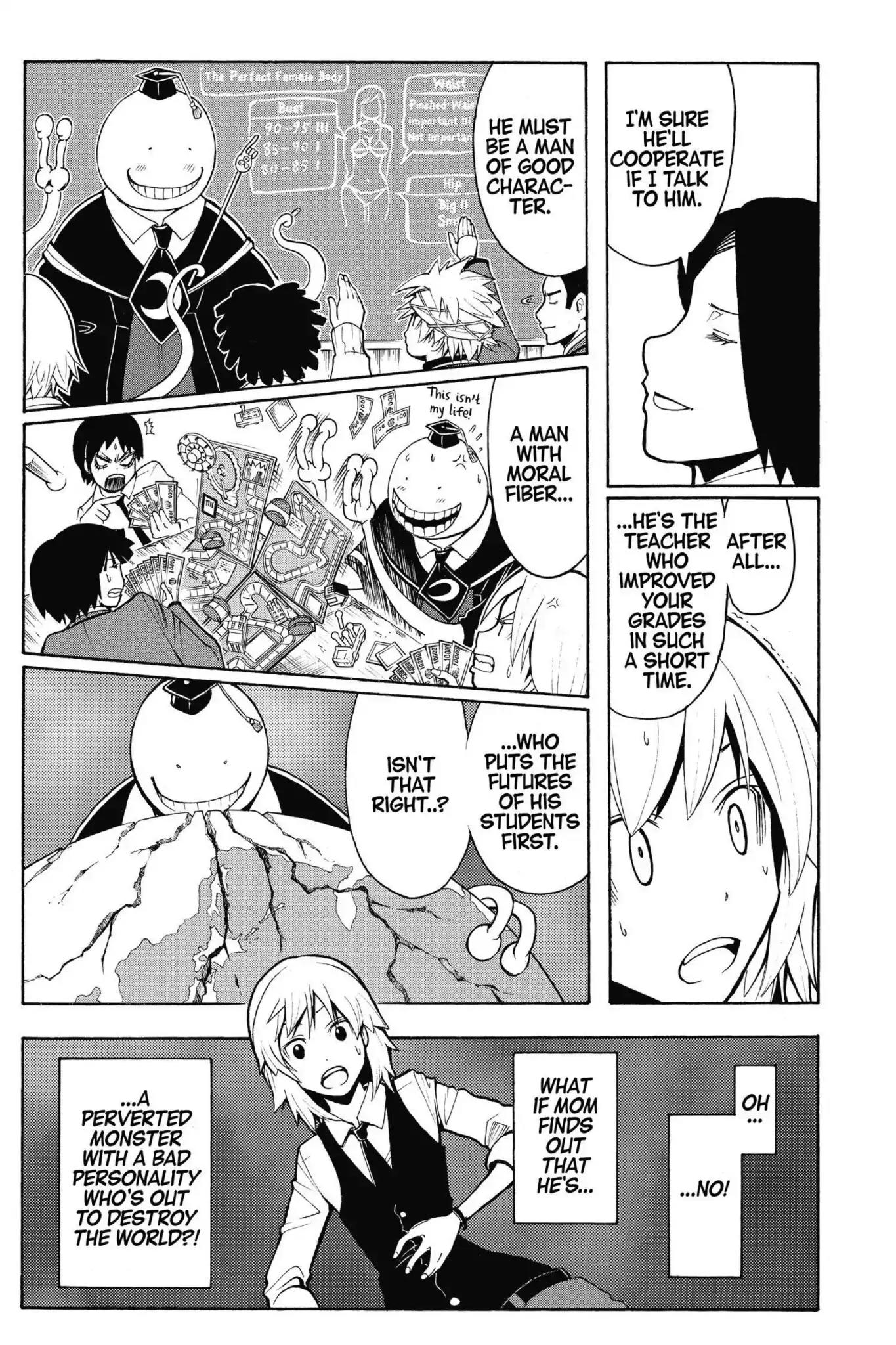 Ansatsu Kyoushitsu Chapter 112 page 19 - Chapter 112: Vol.13 CLASS 112: Time for the New Game Plus Mode