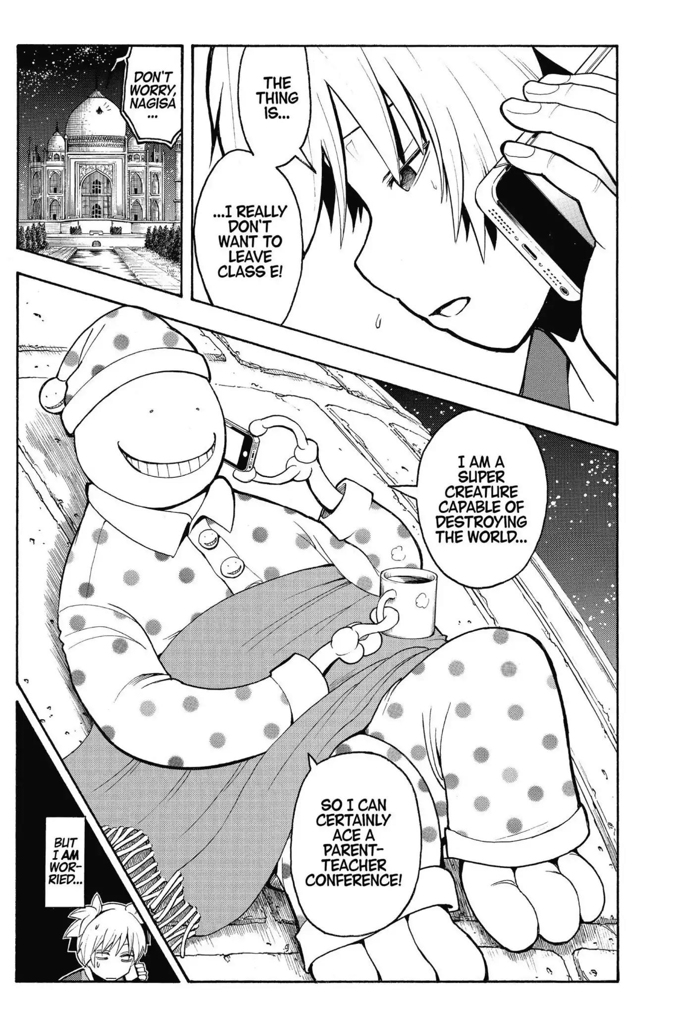 Ansatsu Kyoushitsu Chapter 112 page 21 - Chapter 112: Vol.13 CLASS 112: Time for the New Game Plus Mode