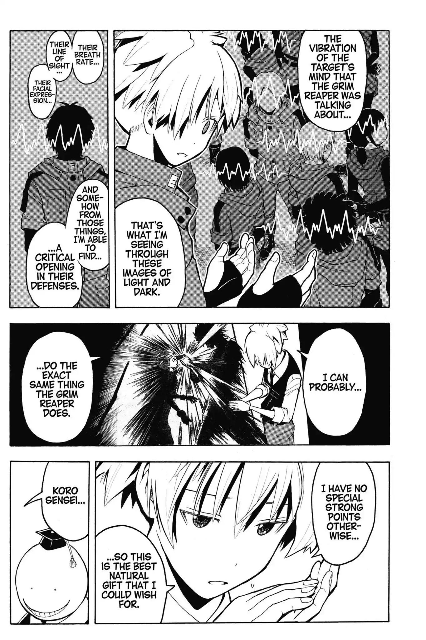 Ansatsu Kyoushitsu Chapter 112 page 5 - Chapter 112: Vol.13 CLASS 112: Time for the New Game Plus Mode