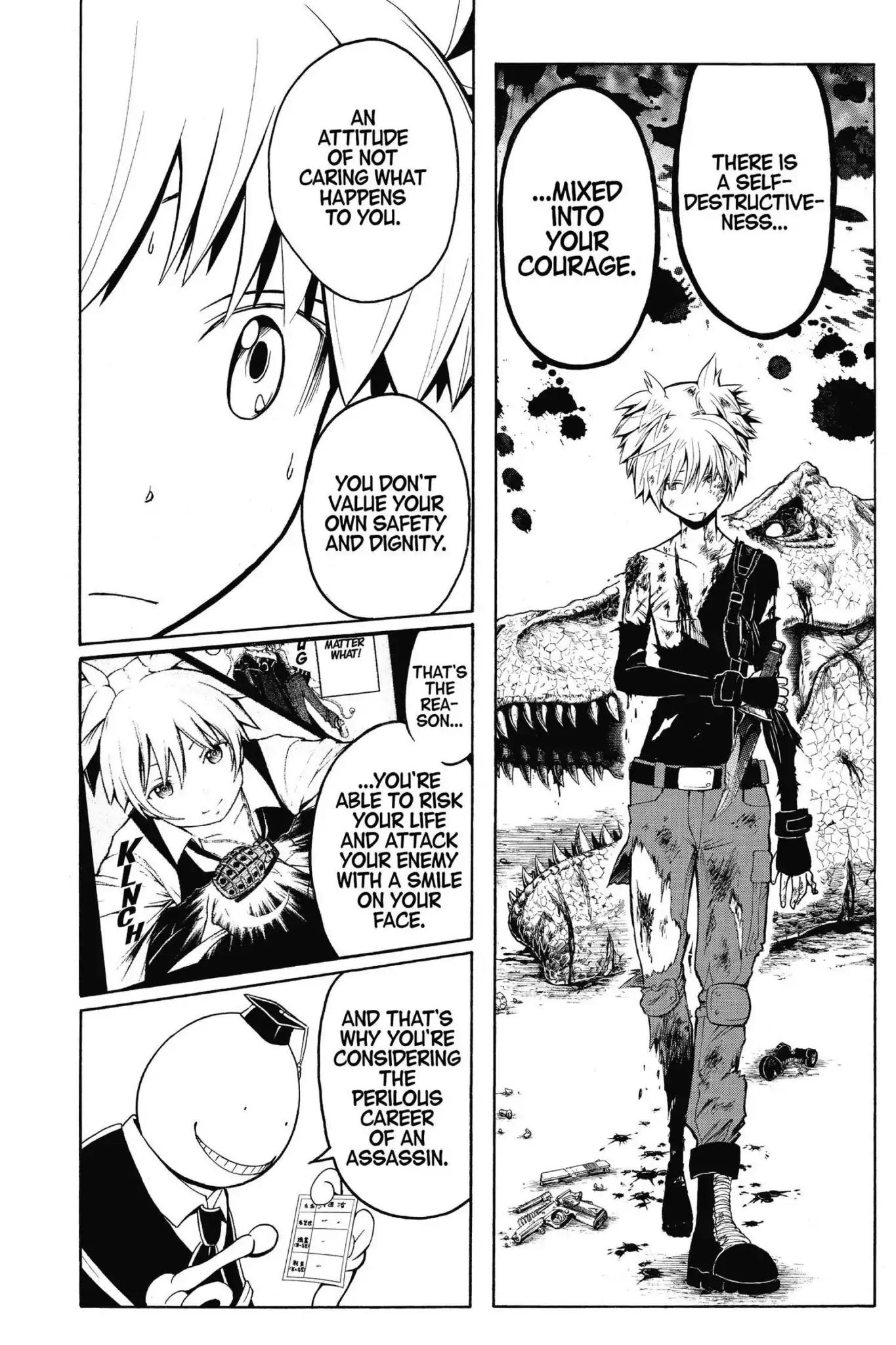 Ansatsu Kyoushitsu Chapter 112 page 8 - Chapter 112: Vol.13 CLASS 112: Time for the New Game Plus Mode