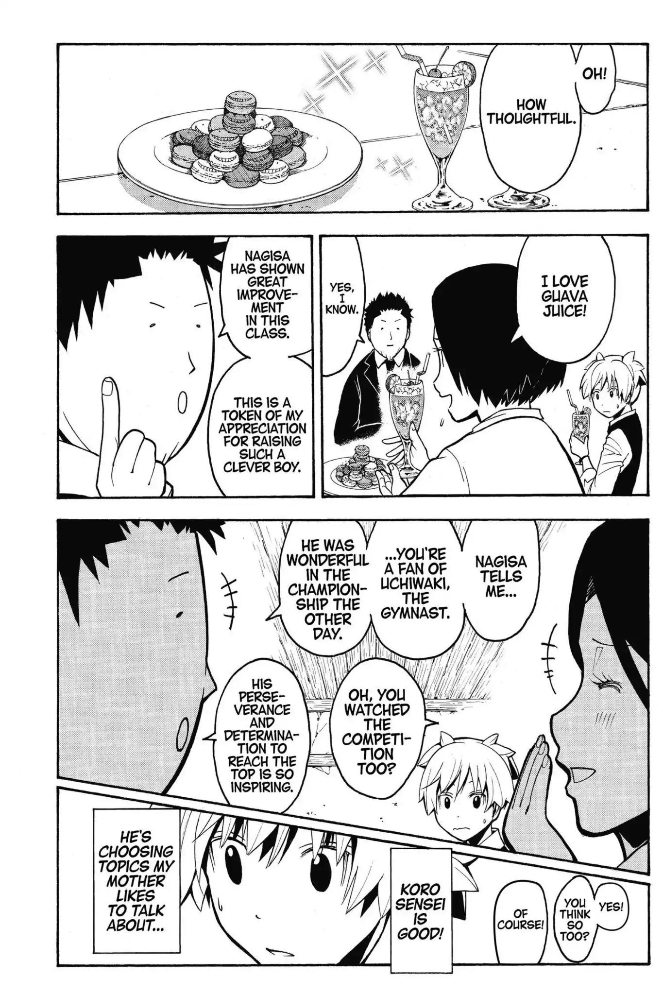 Ansatsu Kyoushitsu Chapter 113 page 10 - Chapter 113: Vol.13 CLASS 113: Now It's Time for a New Game