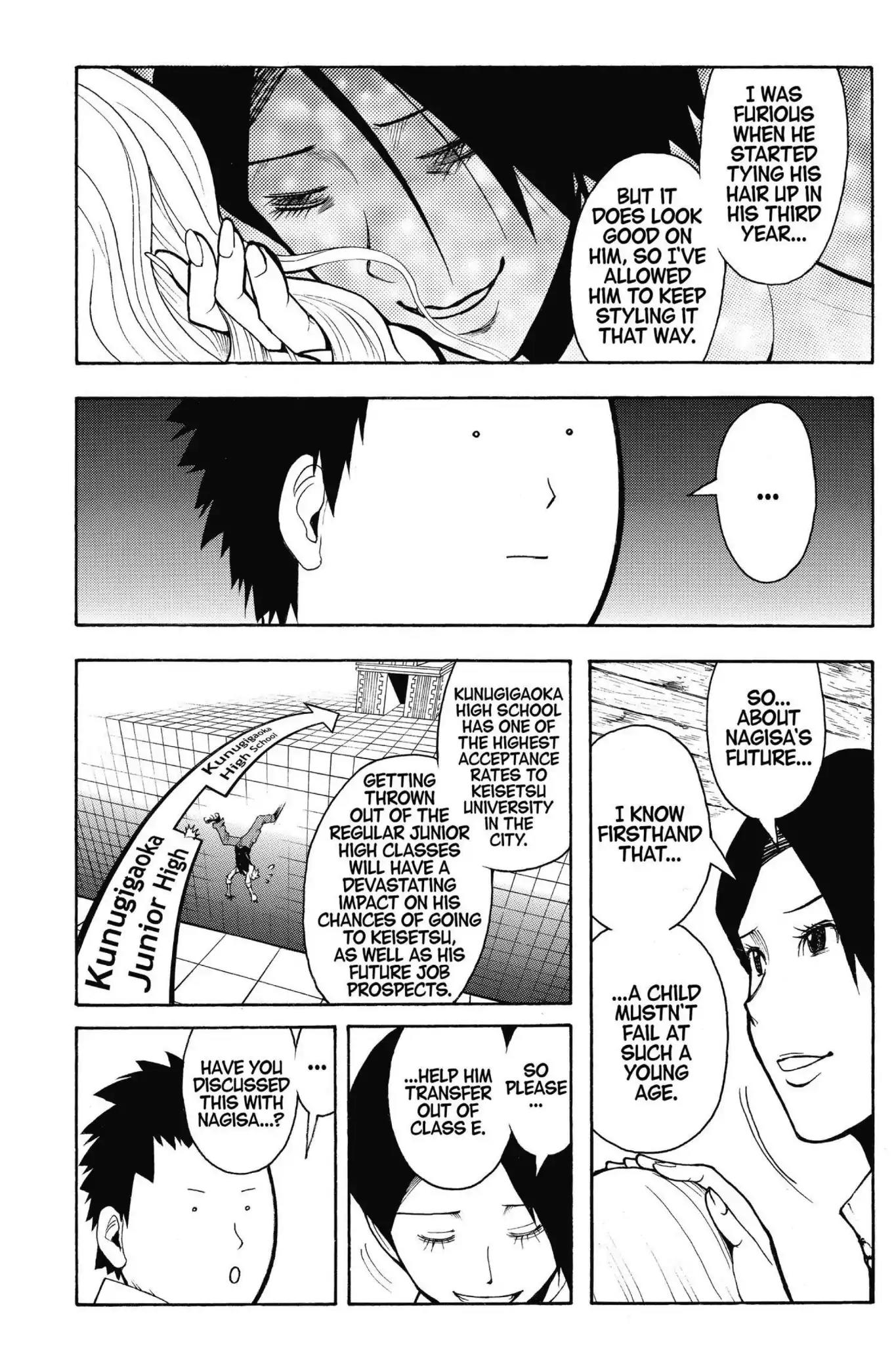 Ansatsu Kyoushitsu Chapter 113 page 12 - Chapter 113: Vol.13 CLASS 113: Now It's Time for a New Game