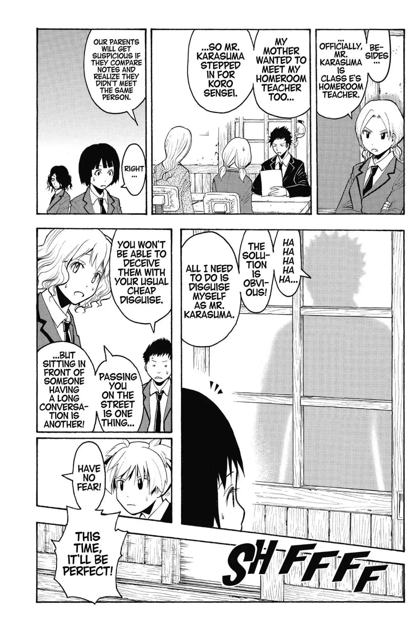 Ansatsu Kyoushitsu Chapter 113 page 4 - Chapter 113: Vol.13 CLASS 113: Now It's Time for a New Game