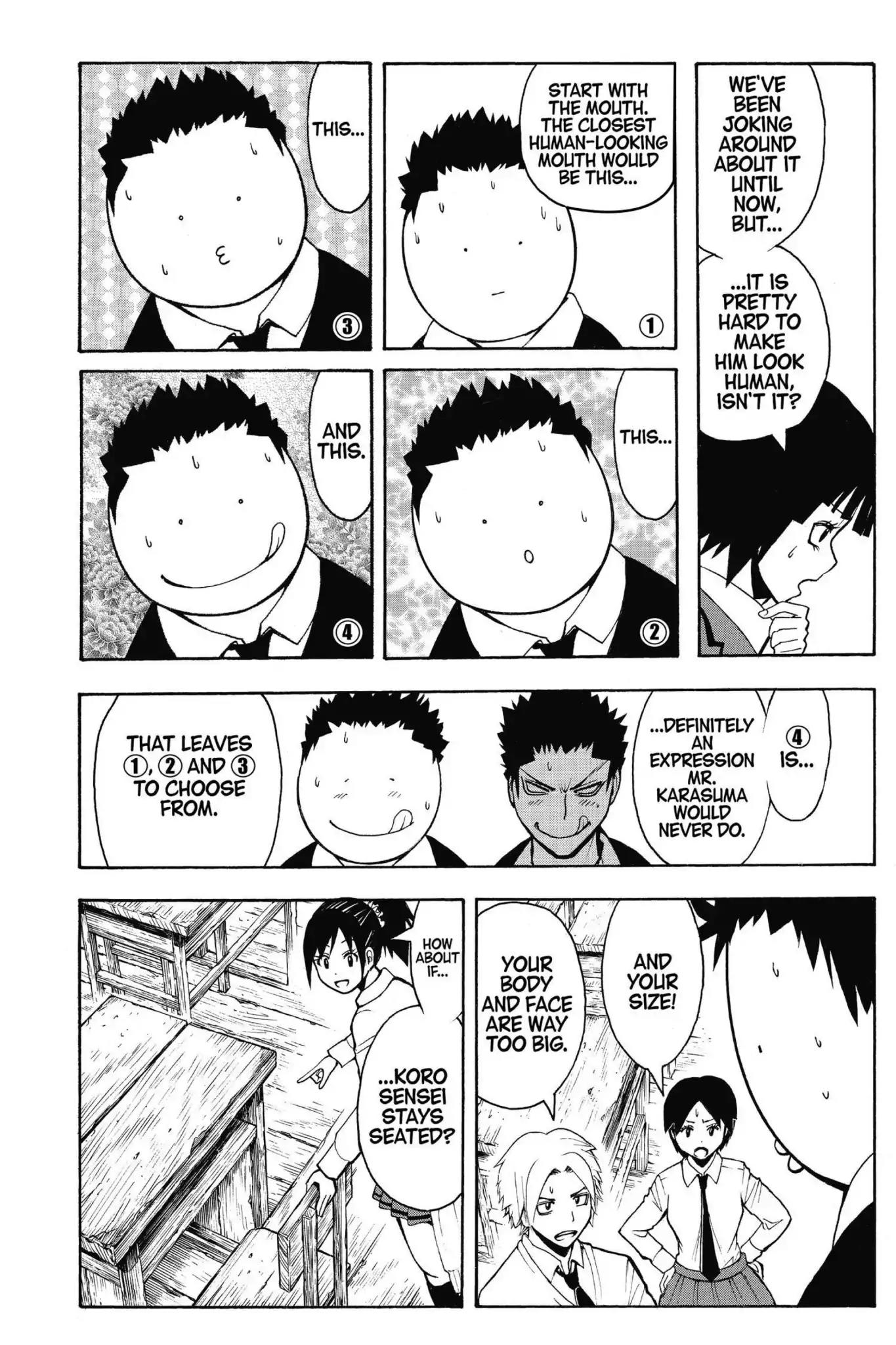 Ansatsu Kyoushitsu Chapter 113 page 6 - Chapter 113: Vol.13 CLASS 113: Now It's Time for a New Game