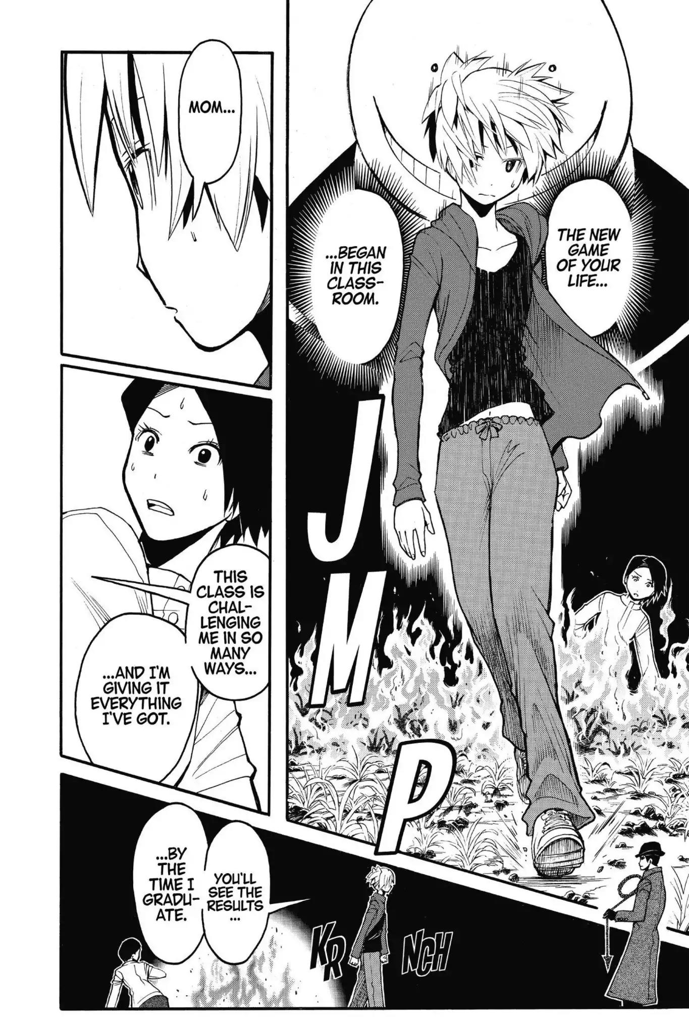 Ansatsu Kyoushitsu Chapter 114 page 10 - Chapter 114: Vol.13 CLASS 114: Time for Nagisa