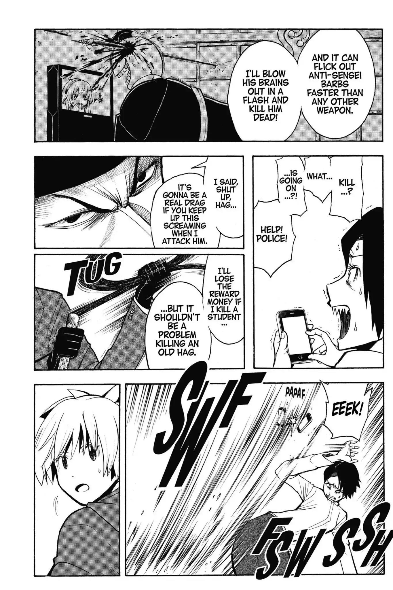 Ansatsu Kyoushitsu Chapter 114 page 8 - Chapter 114: Vol.13 CLASS 114: Time for Nagisa