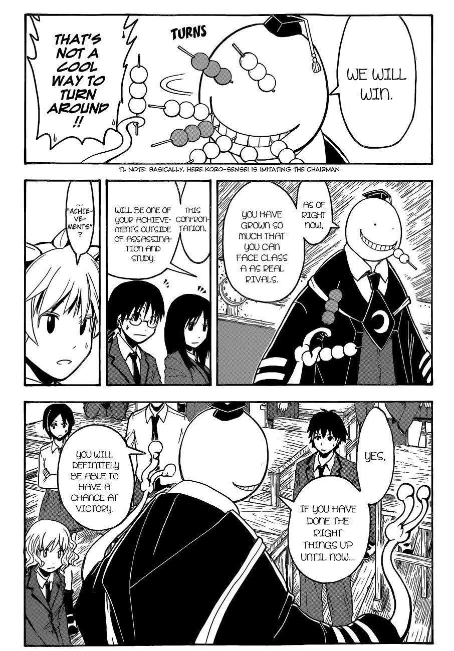 Ansatsu Kyoushitsu Chapter 115 page 10 - Chapter 115 : School Festival Time