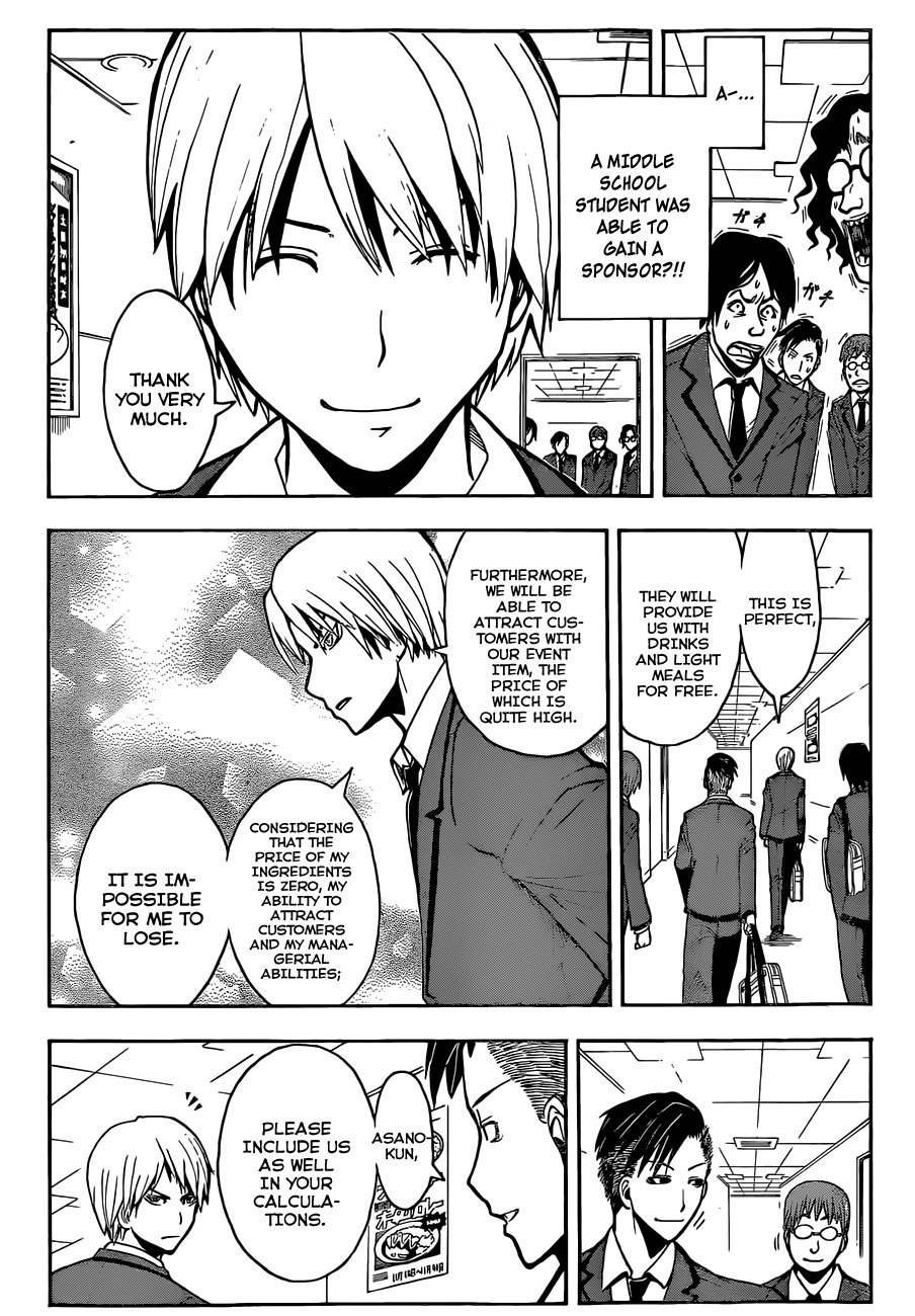 Ansatsu Kyoushitsu Chapter 115 page 12 - Chapter 115 : School Festival Time
