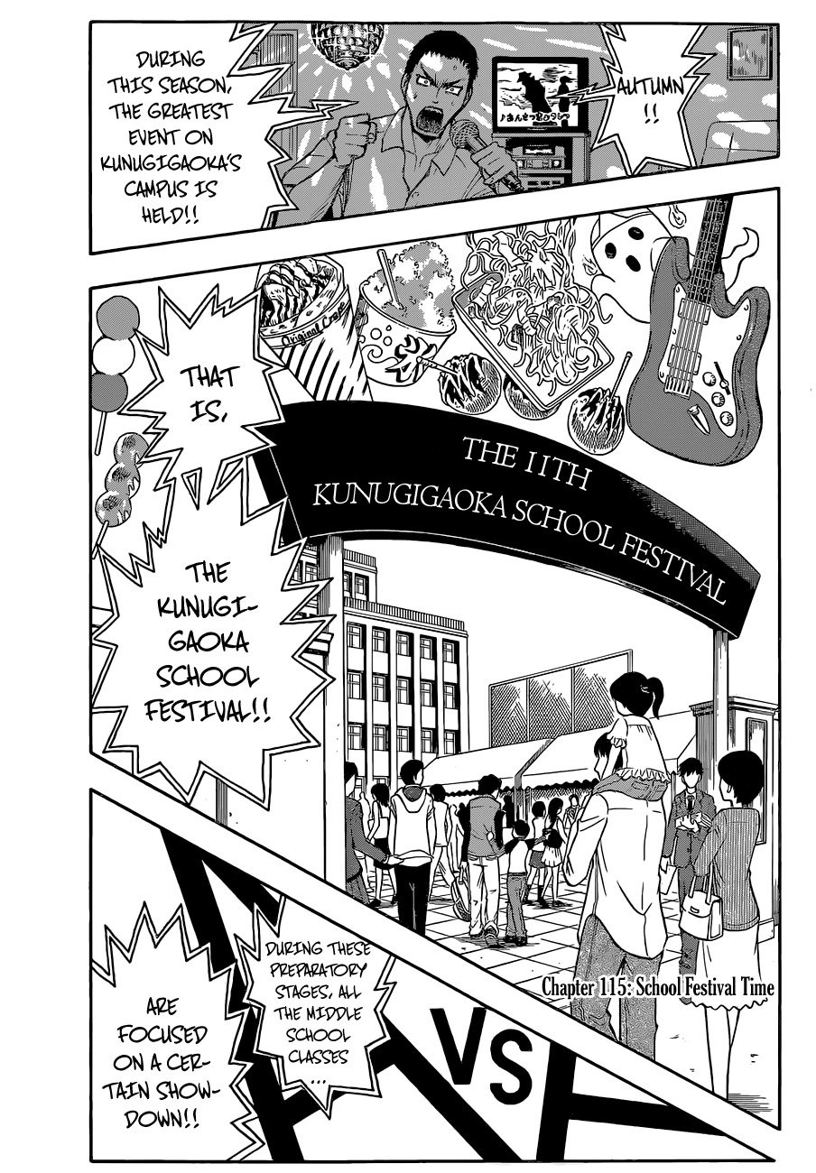 Ansatsu Kyoushitsu Chapter 115 page 5 - Chapter 115 : School Festival Time