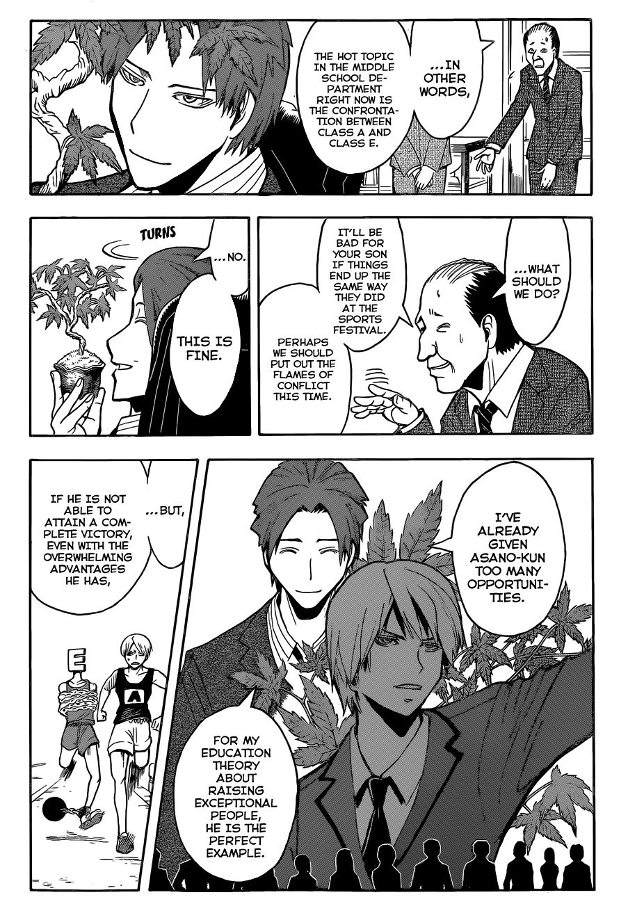 Ansatsu Kyoushitsu Chapter 115 page 8 - Chapter 115 : School Festival Time