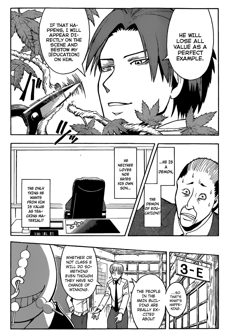 Ansatsu Kyoushitsu Chapter 115 page 9 - Chapter 115 : School Festival Time