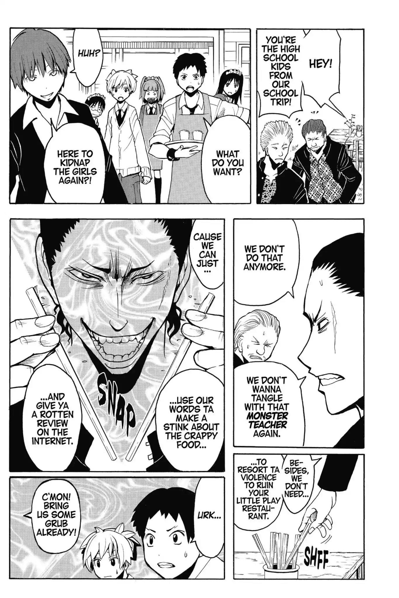 Ansatsu Kyoushitsu Chapter 116 page 12 - Chapter 116: Vol.14 CLASS 116: Time for Guests