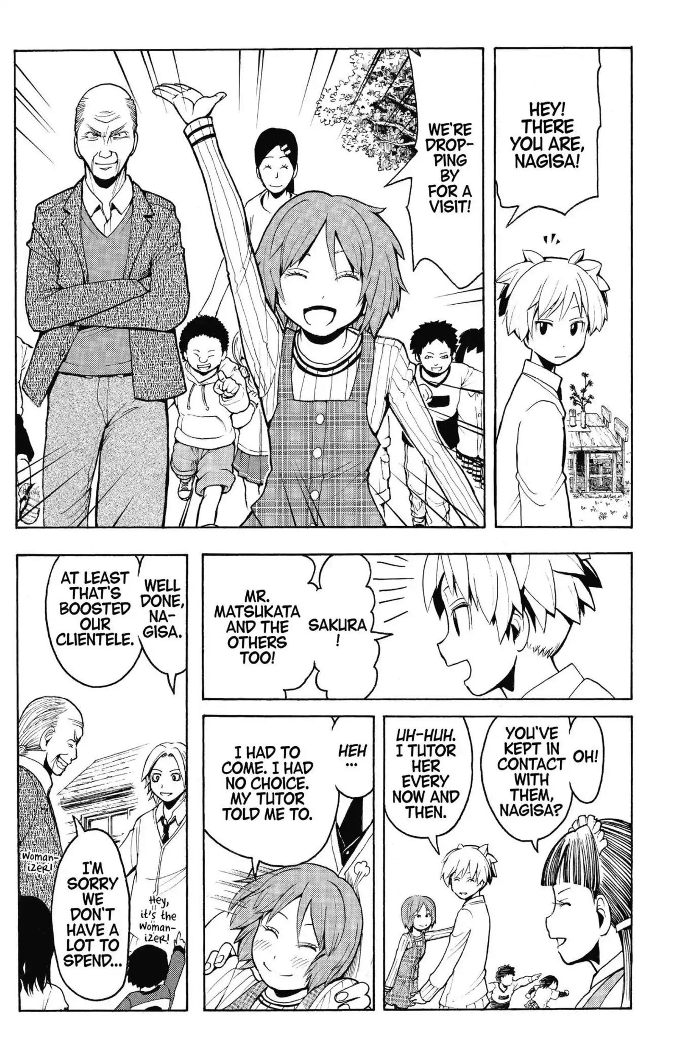 Ansatsu Kyoushitsu Chapter 116 page 22 - Chapter 116: Vol.14 CLASS 116: Time for Guests