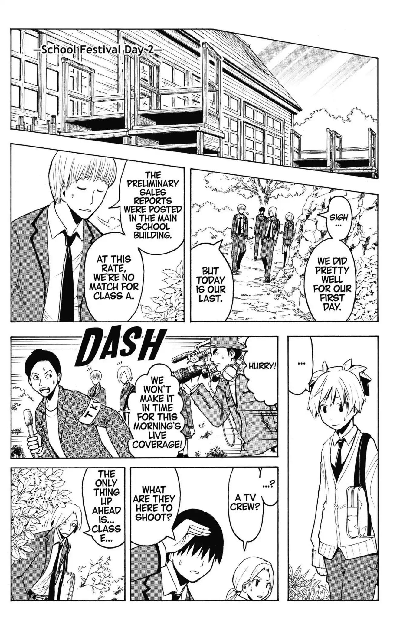 Ansatsu Kyoushitsu Chapter 117 page 15 - Chapter 117: Vol.14 CLASS 117: Time for an Unexpected Guest