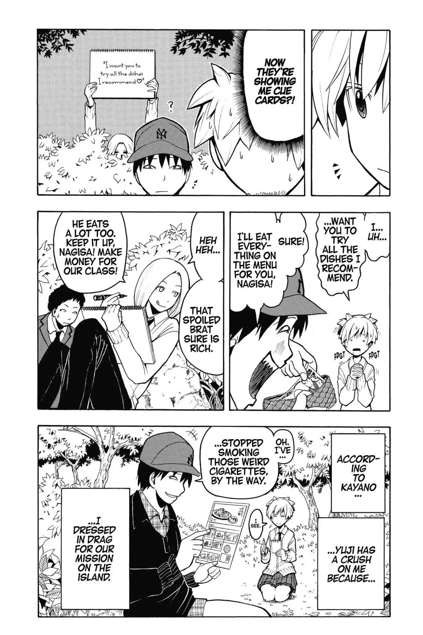 Ansatsu Kyoushitsu Chapter 117 page 2 - Chapter 117: Vol.14 CLASS 117: Time for an Unexpected Guest