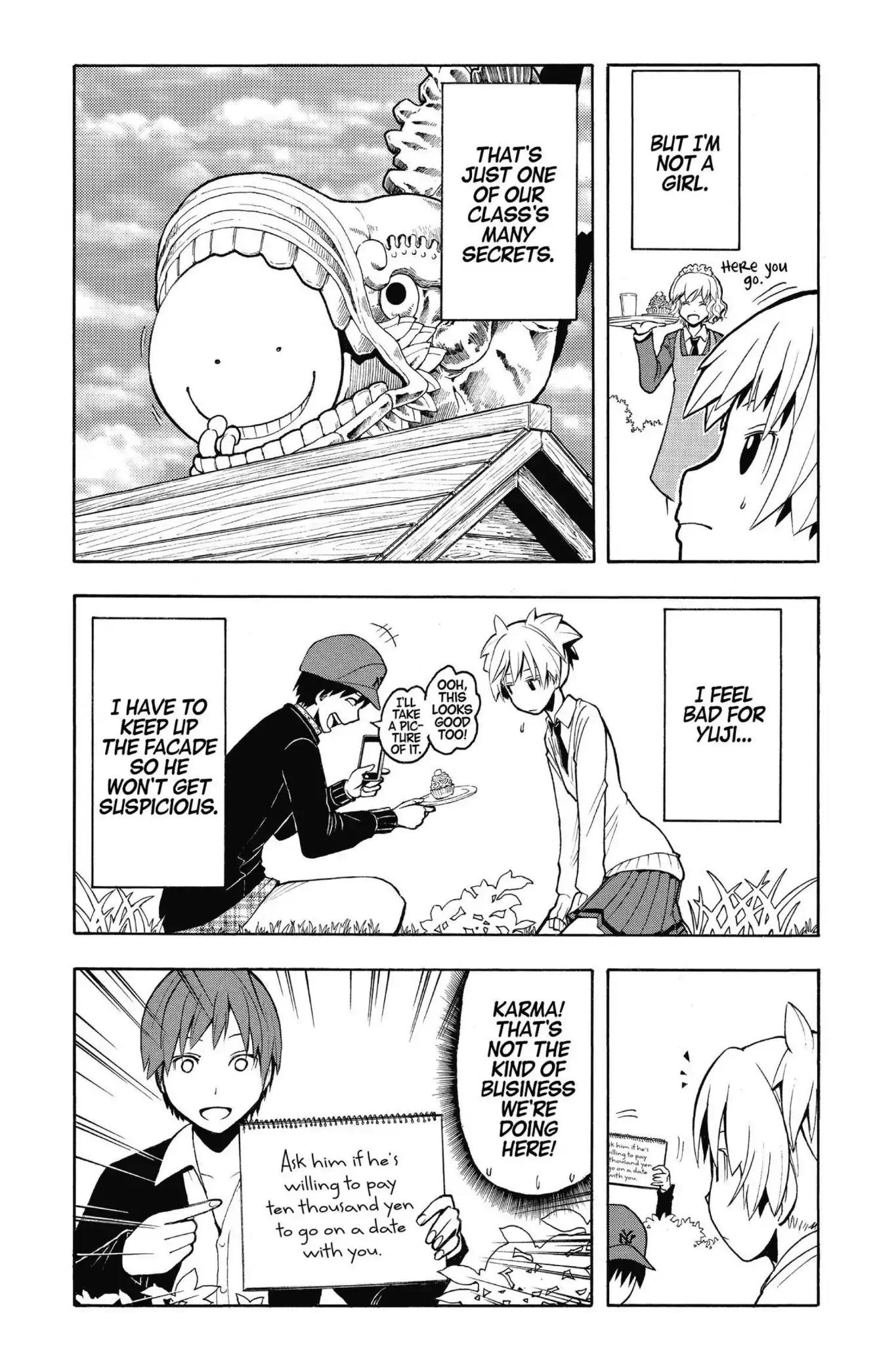 Ansatsu Kyoushitsu Chapter 117 page 3 - Chapter 117: Vol.14 CLASS 117: Time for an Unexpected Guest