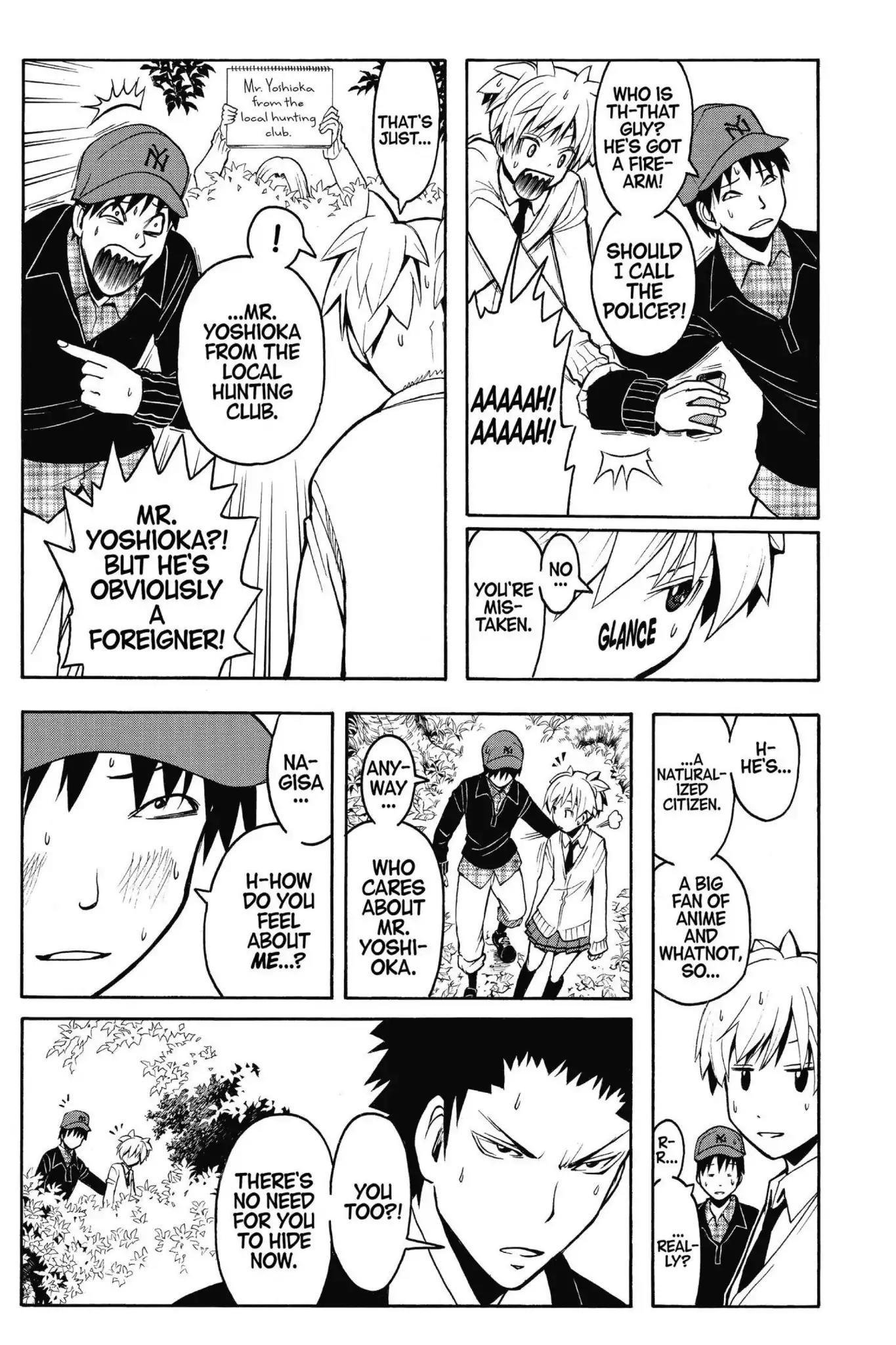 Ansatsu Kyoushitsu Chapter 117 page 5 - Chapter 117: Vol.14 CLASS 117: Time for an Unexpected Guest