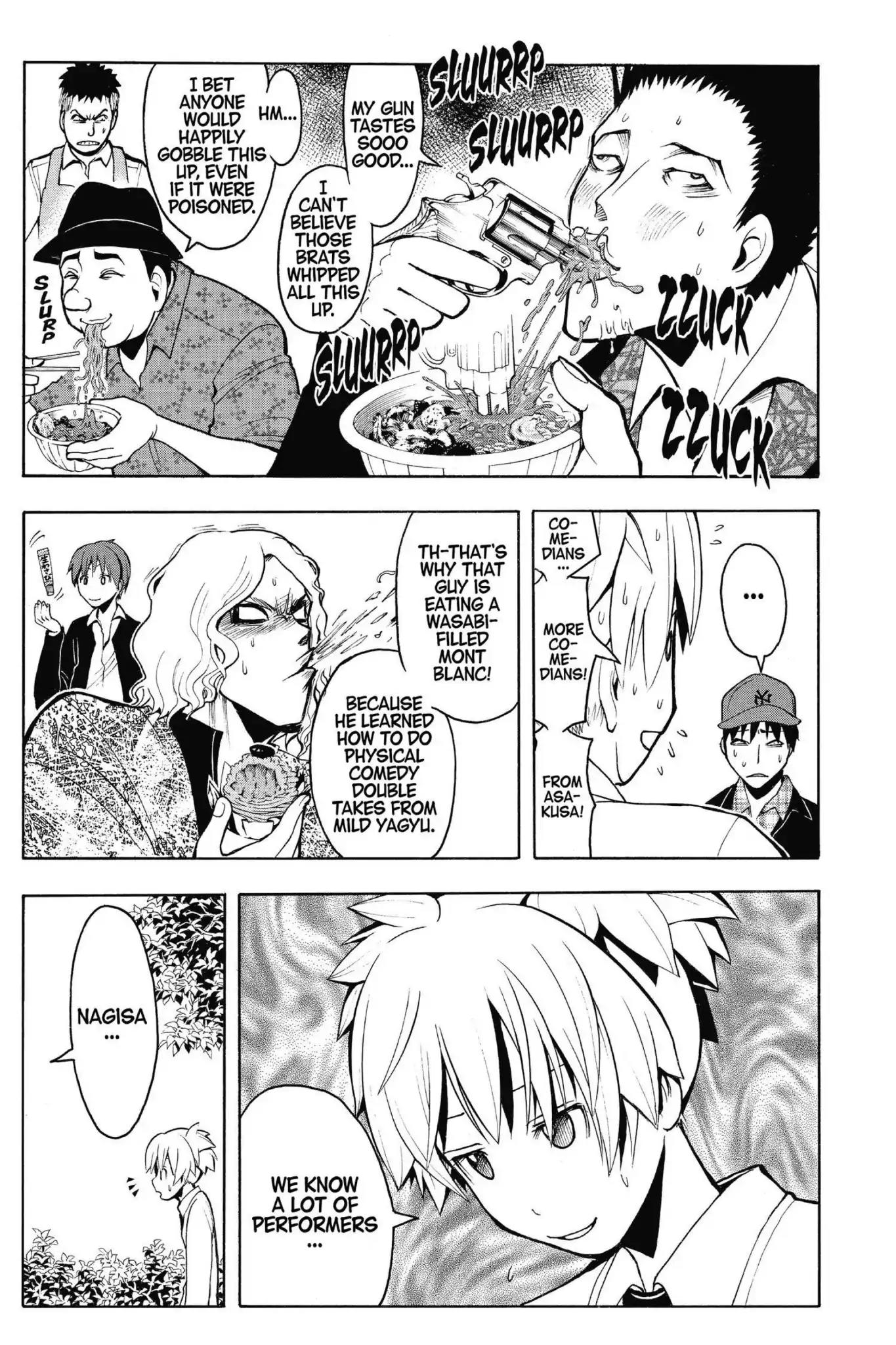 Ansatsu Kyoushitsu Chapter 117 page 9 - Chapter 117: Vol.14 CLASS 117: Time for an Unexpected Guest