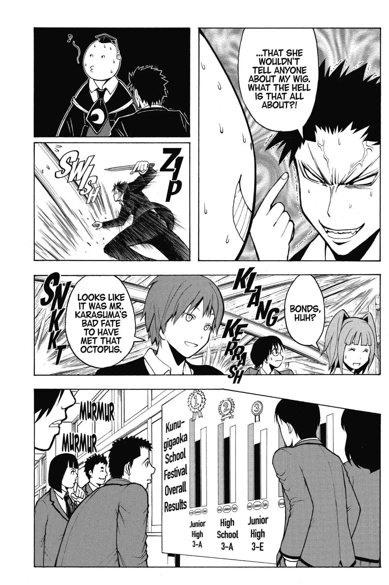 Ansatsu Kyoushitsu Chapter 118 page 10 - Chapter 118: Vol.14 CLASS 118: Time for Fate