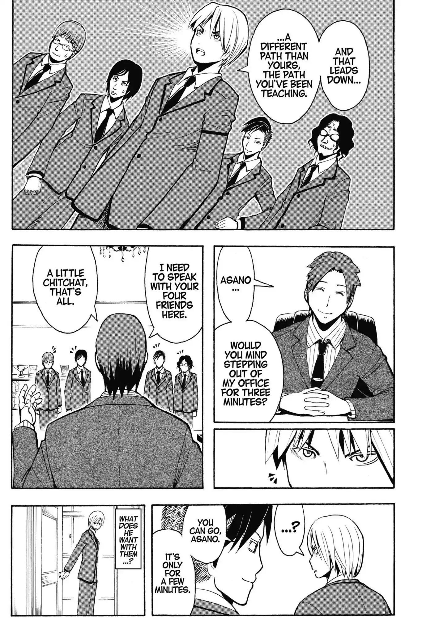 Ansatsu Kyoushitsu Chapter 118 page 15 - Chapter 118: Vol.14 CLASS 118: Time for Fate