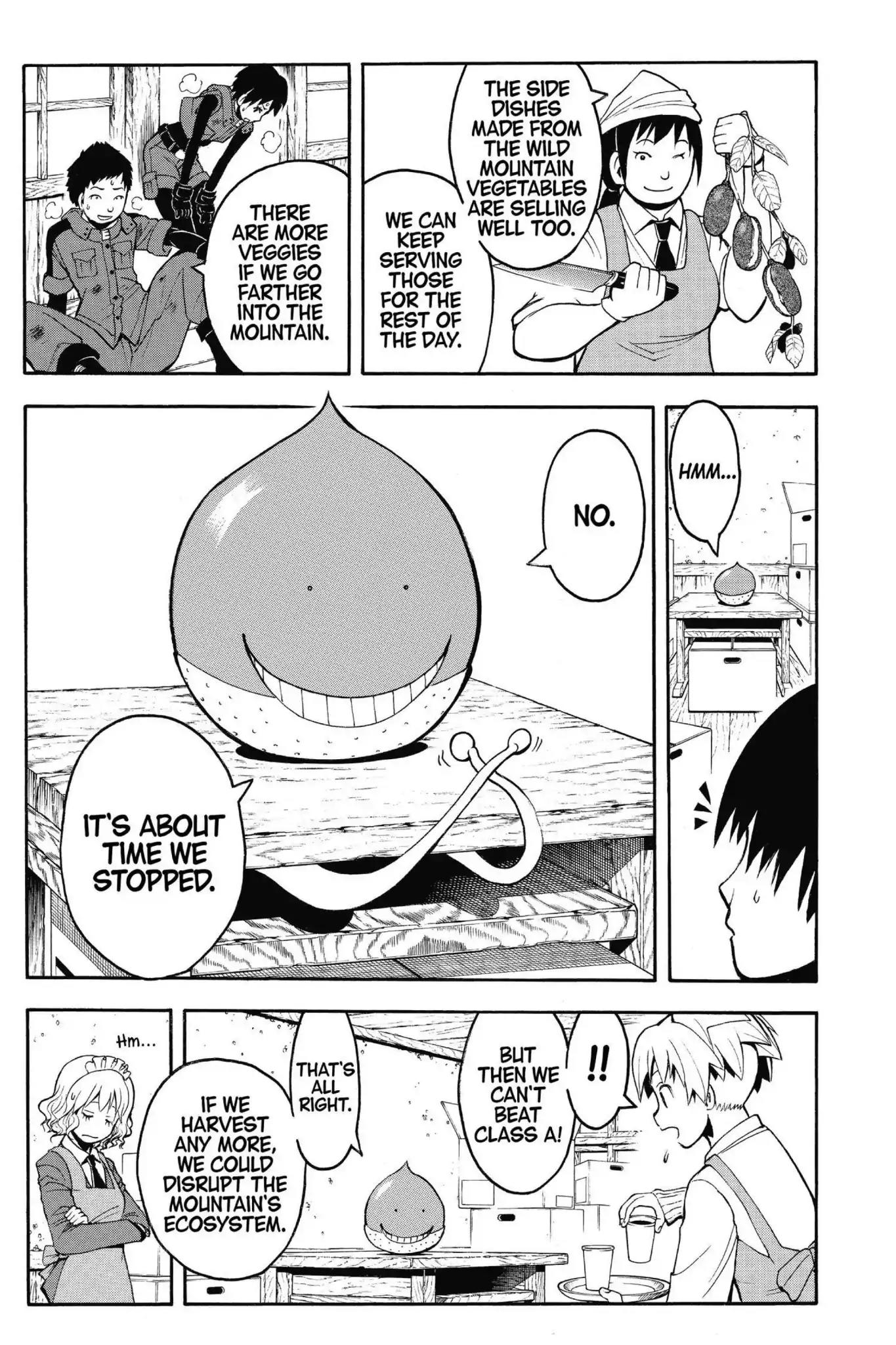 Ansatsu Kyoushitsu Chapter 118 page 3 - Chapter 118: Vol.14 CLASS 118: Time for Fate