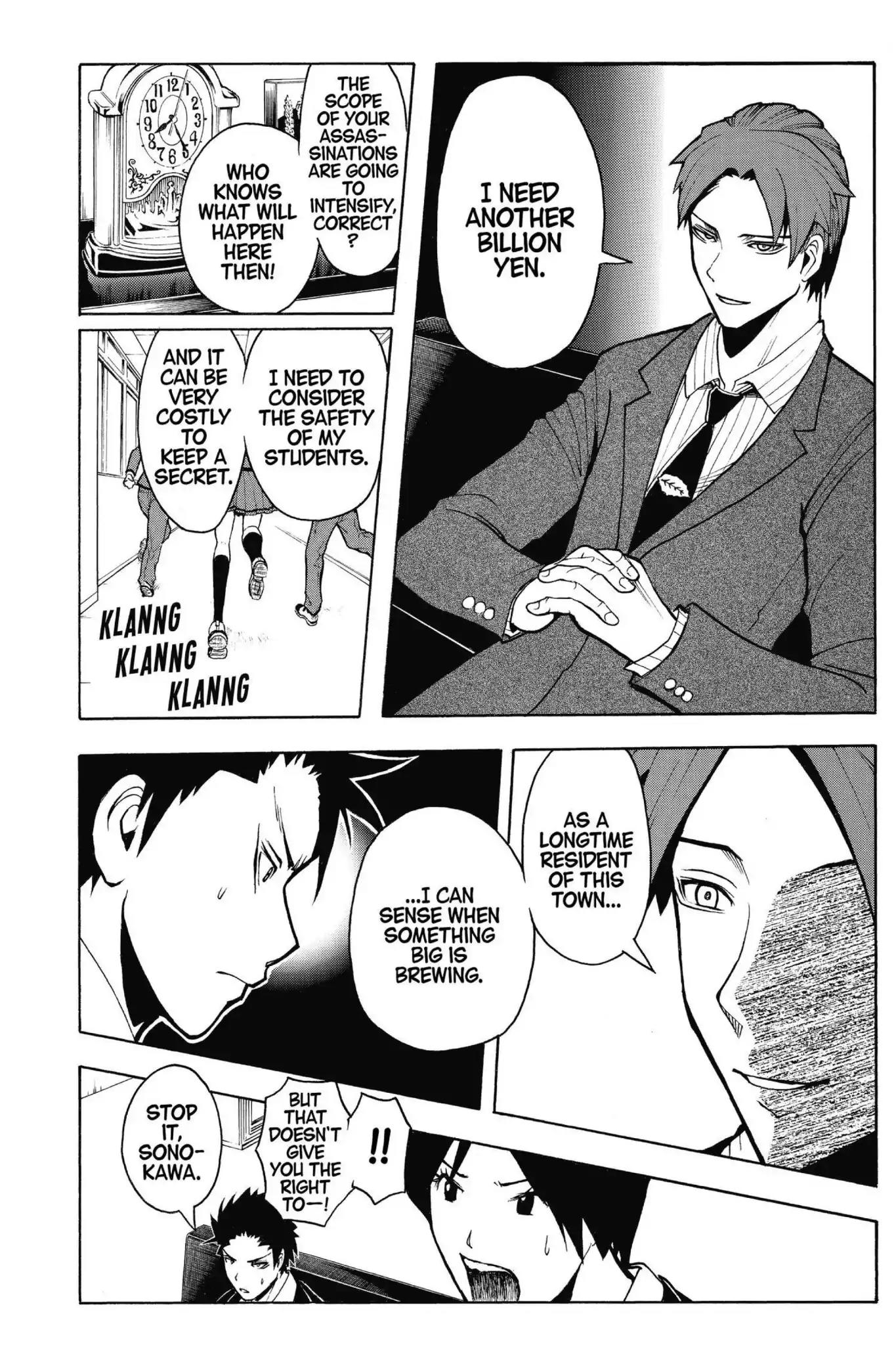 Ansatsu Kyoushitsu Chapter 119 page 6 - Chapter 119: Vol.14 CLASS 119: Time for Final Exams-2nd Period