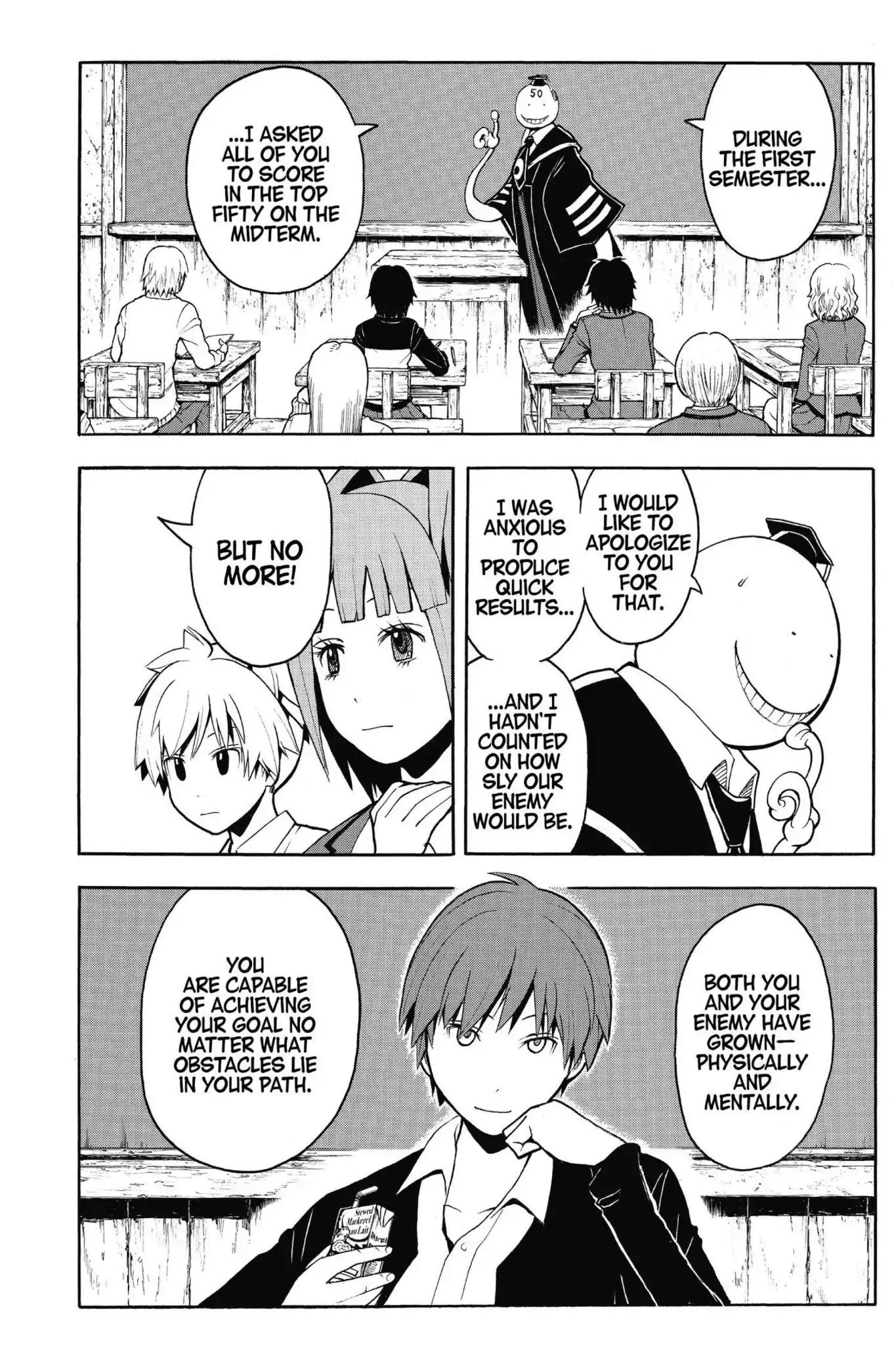 Ansatsu Kyoushitsu Chapter 119 page 8 - Chapter 119: Vol.14 CLASS 119: Time for Final Exams-2nd Period