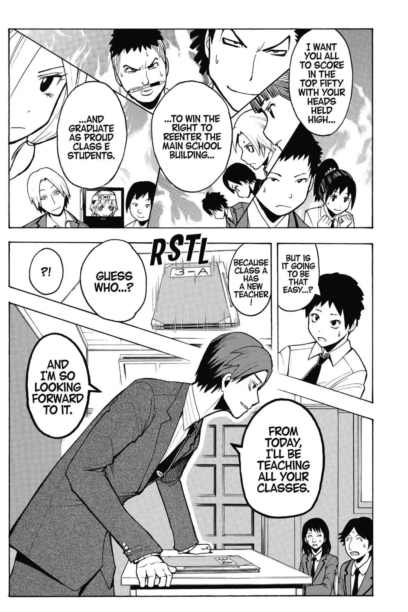 Ansatsu Kyoushitsu Chapter 119 page 9 - Chapter 119: Vol.14 CLASS 119: Time for Final Exams-2nd Period