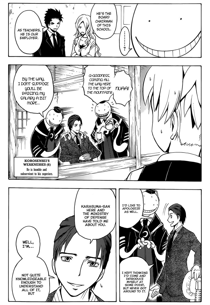 Ansatsu Kyoushitsu Chapter 12 page 10 - Chapter 12 : Sovereign Time.