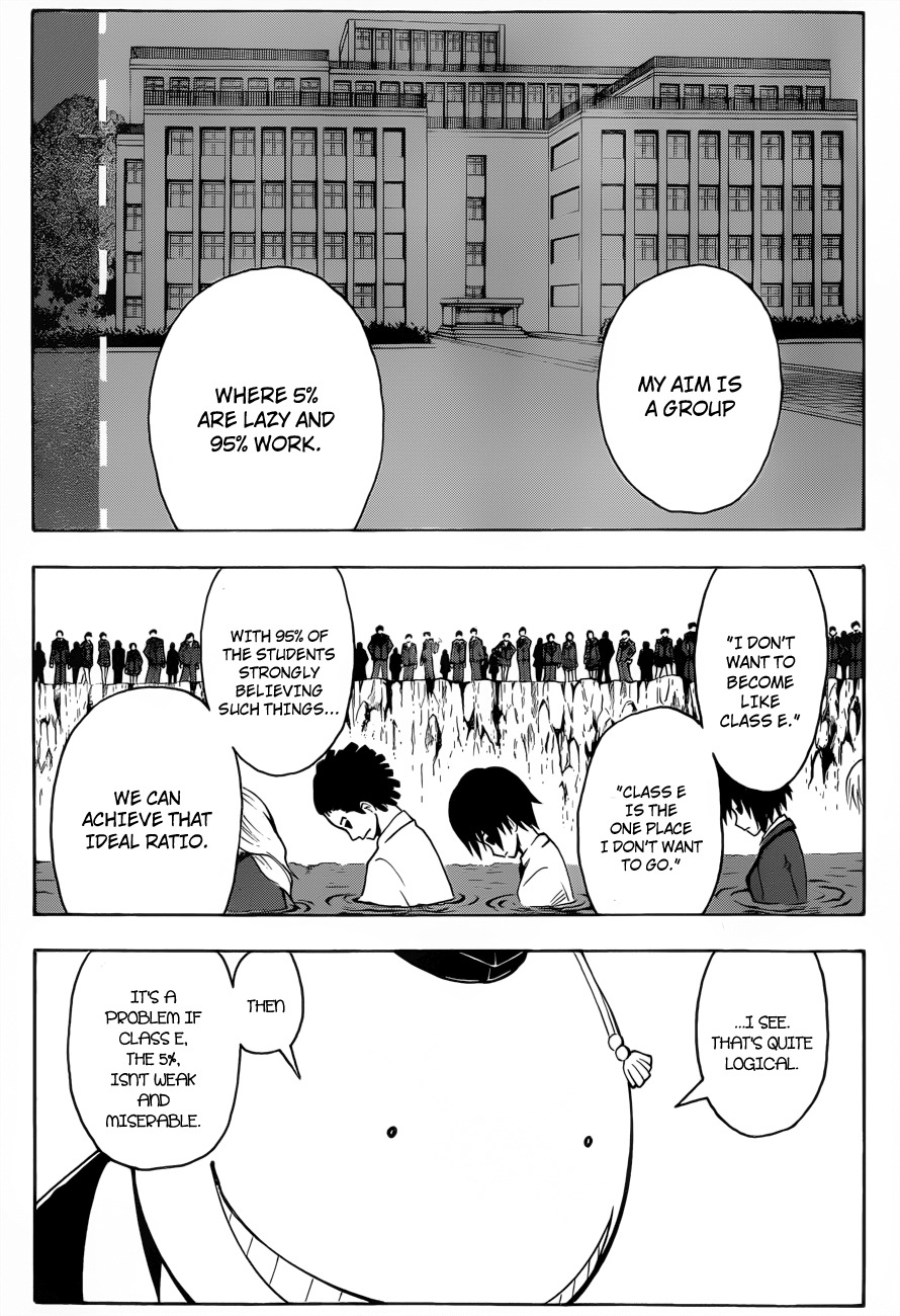 Ansatsu Kyoushitsu Chapter 12 page 14 - Chapter 12 : Sovereign Time.