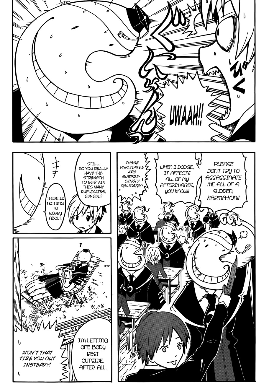 Ansatsu Kyoushitsu Chapter 12 page 6 - Chapter 12 : Sovereign Time.