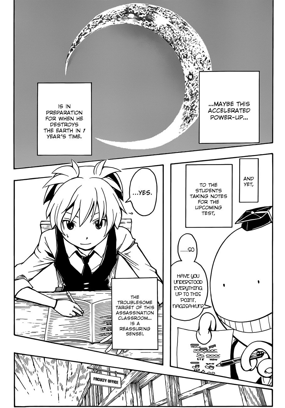 Ansatsu Kyoushitsu Chapter 12 page 7 - Chapter 12 : Sovereign Time.