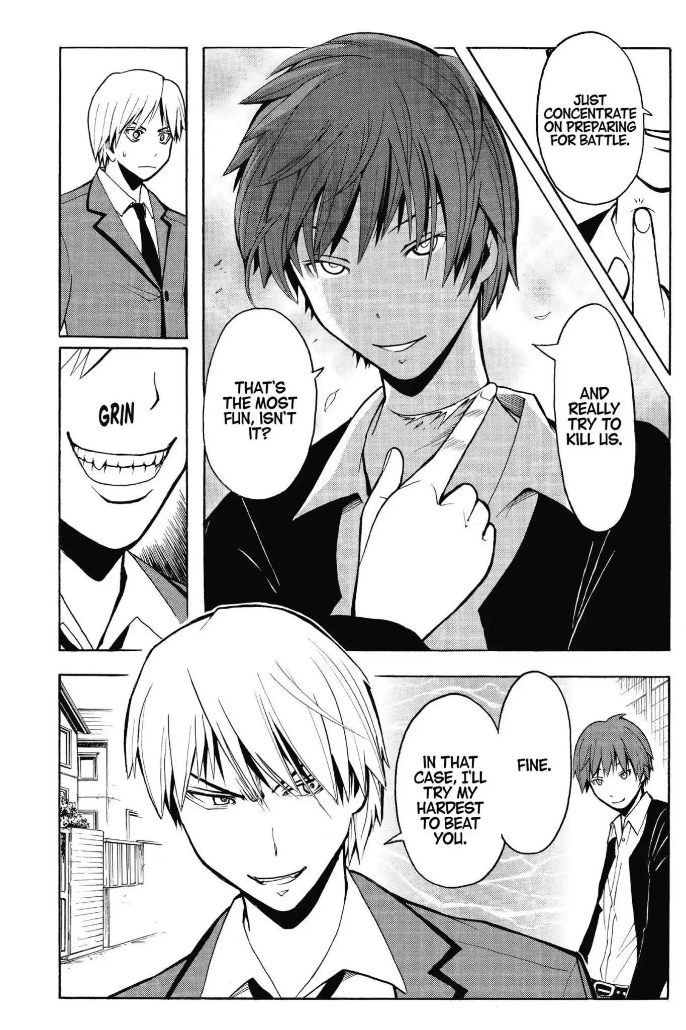 Ansatsu Kyoushitsu Chapter 120 page 10 - Chapter 120: Vol.14 CLASS 120: Time for Bloodlust