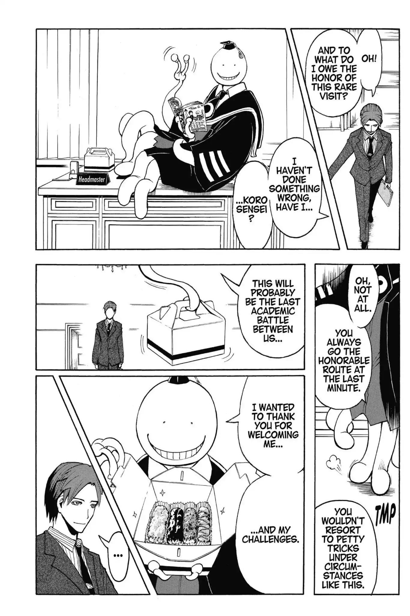 Ansatsu Kyoushitsu Chapter 120 page 12 - Chapter 120: Vol.14 CLASS 120: Time for Bloodlust