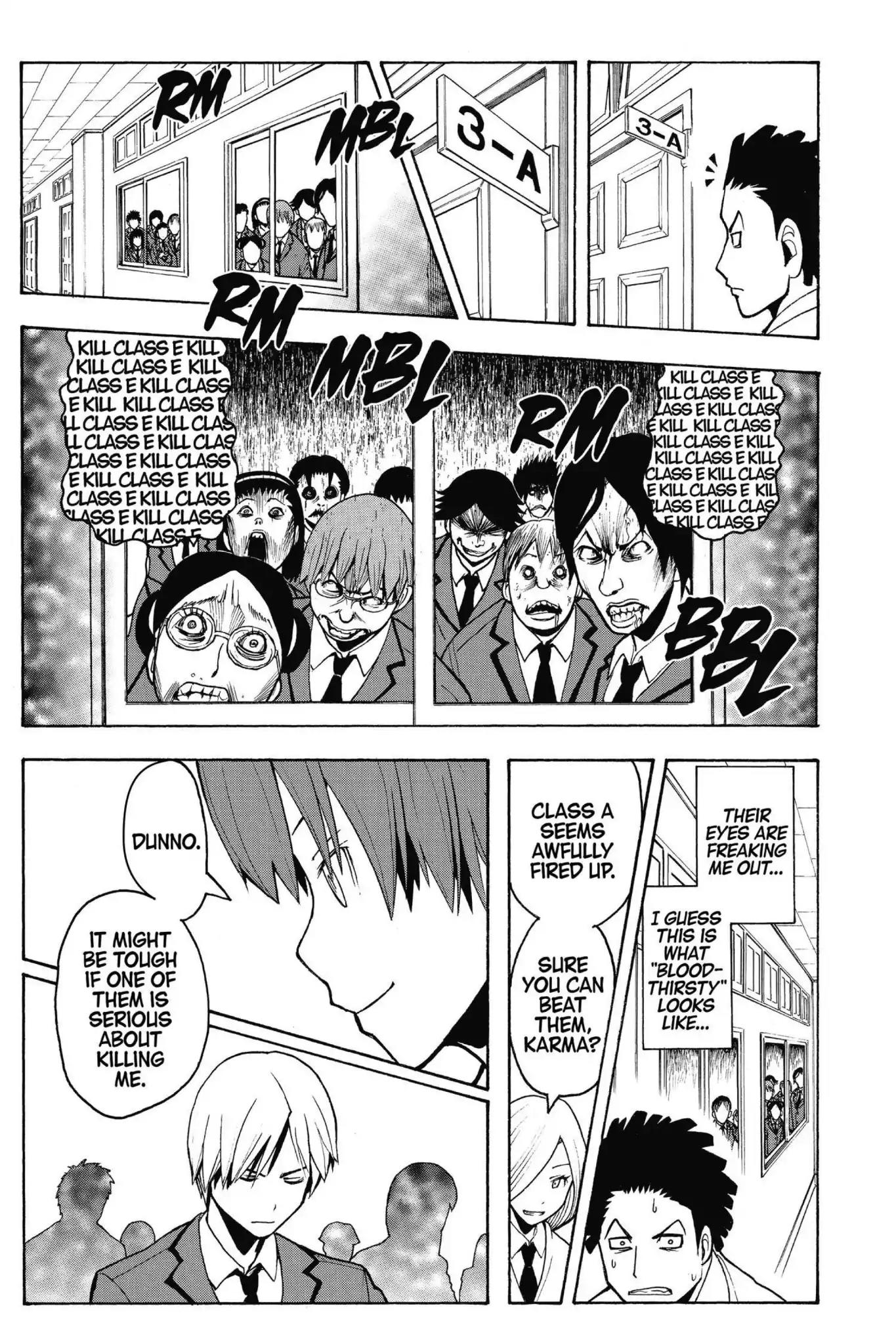 Ansatsu Kyoushitsu Chapter 120 page 17 - Chapter 120: Vol.14 CLASS 120: Time for Bloodlust