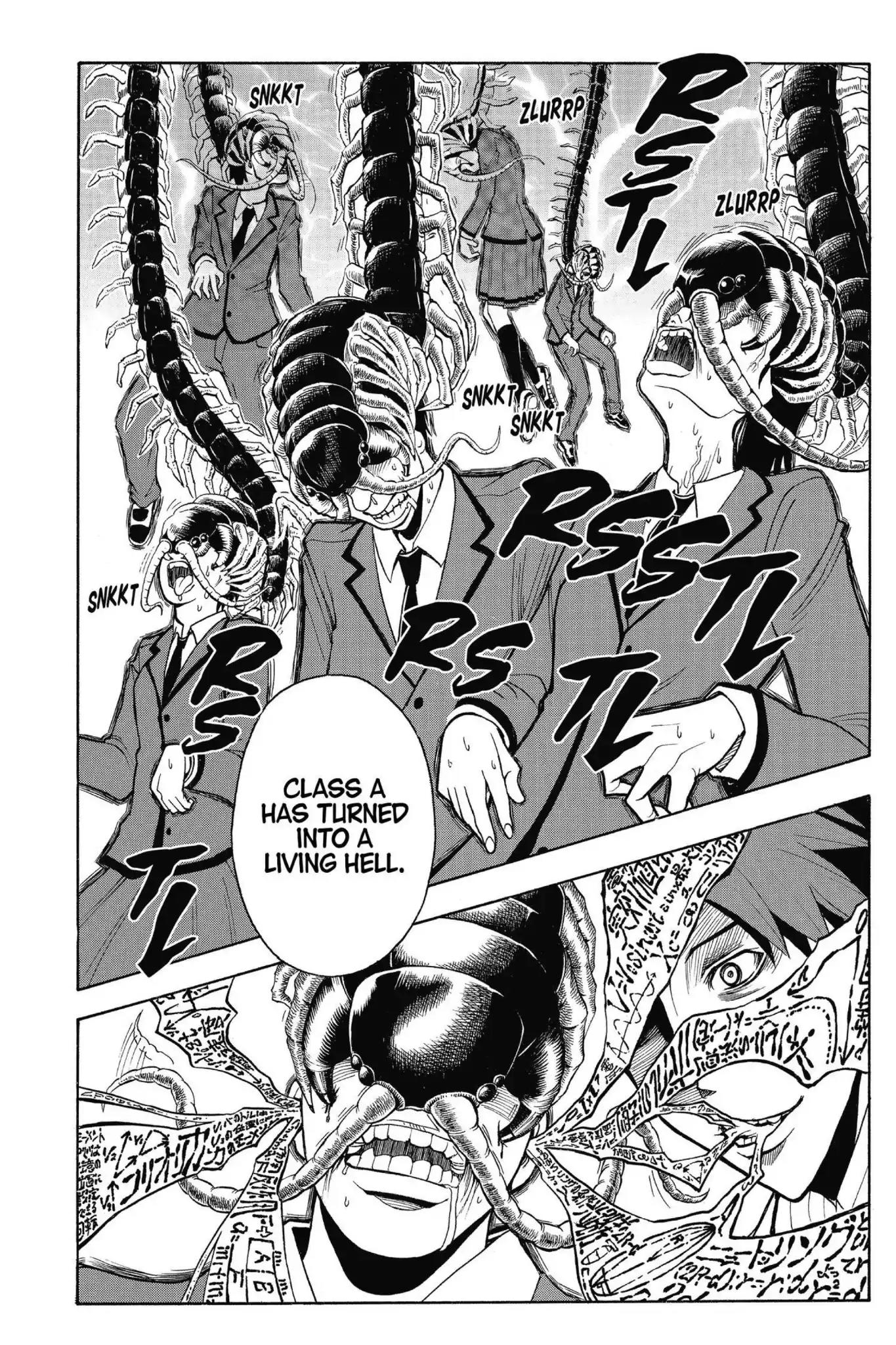 Ansatsu Kyoushitsu Chapter 120 page 4 - Chapter 120: Vol.14 CLASS 120: Time for Bloodlust