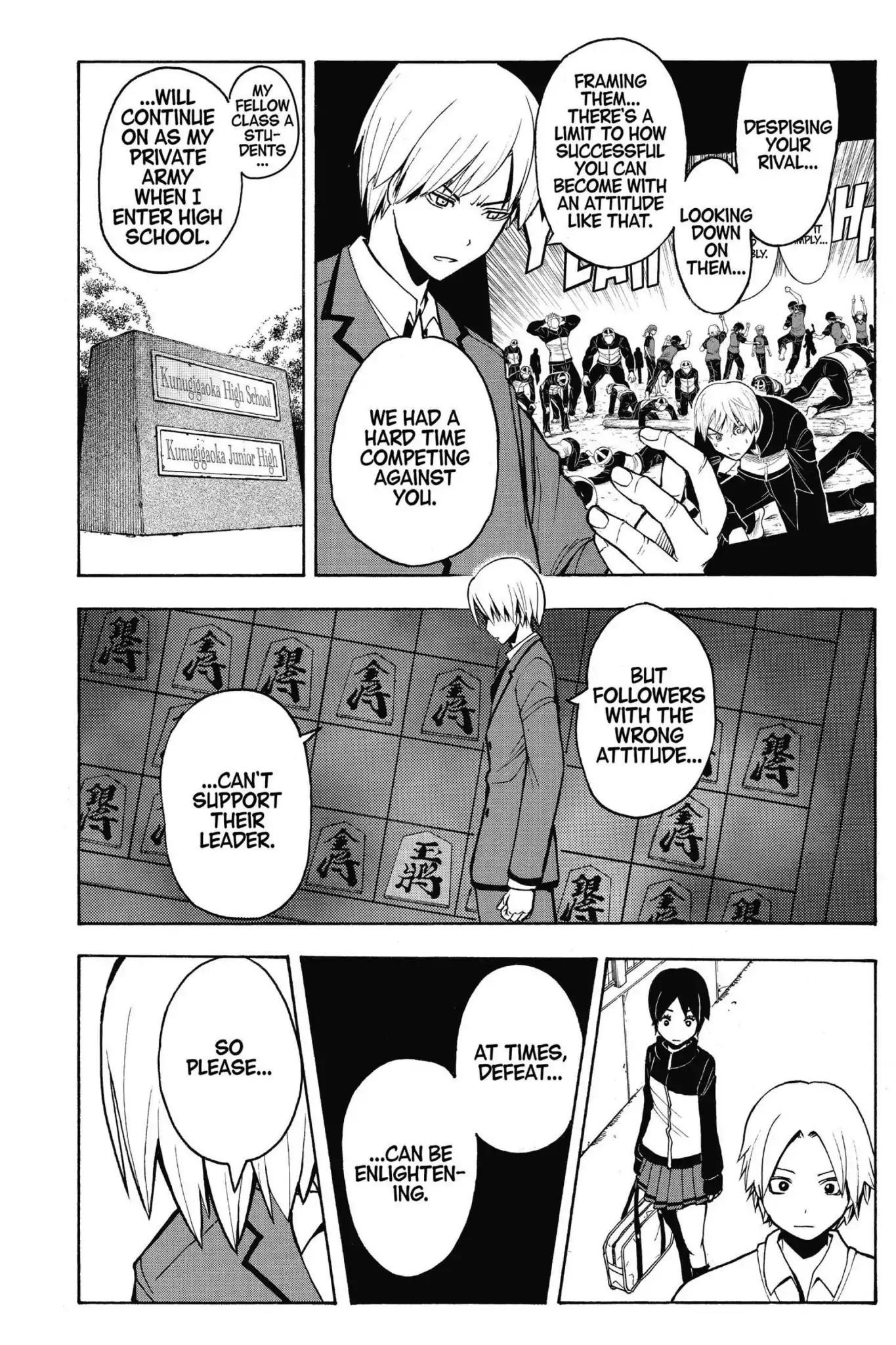 Ansatsu Kyoushitsu Chapter 120 page 6 - Chapter 120: Vol.14 CLASS 120: Time for Bloodlust