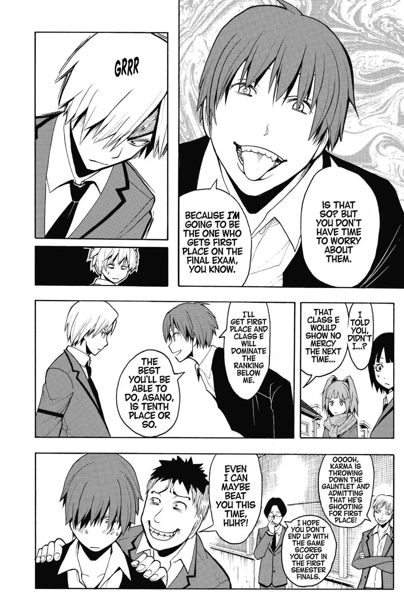 Ansatsu Kyoushitsu Chapter 120 page 8 - Chapter 120: Vol.14 CLASS 120: Time for Bloodlust