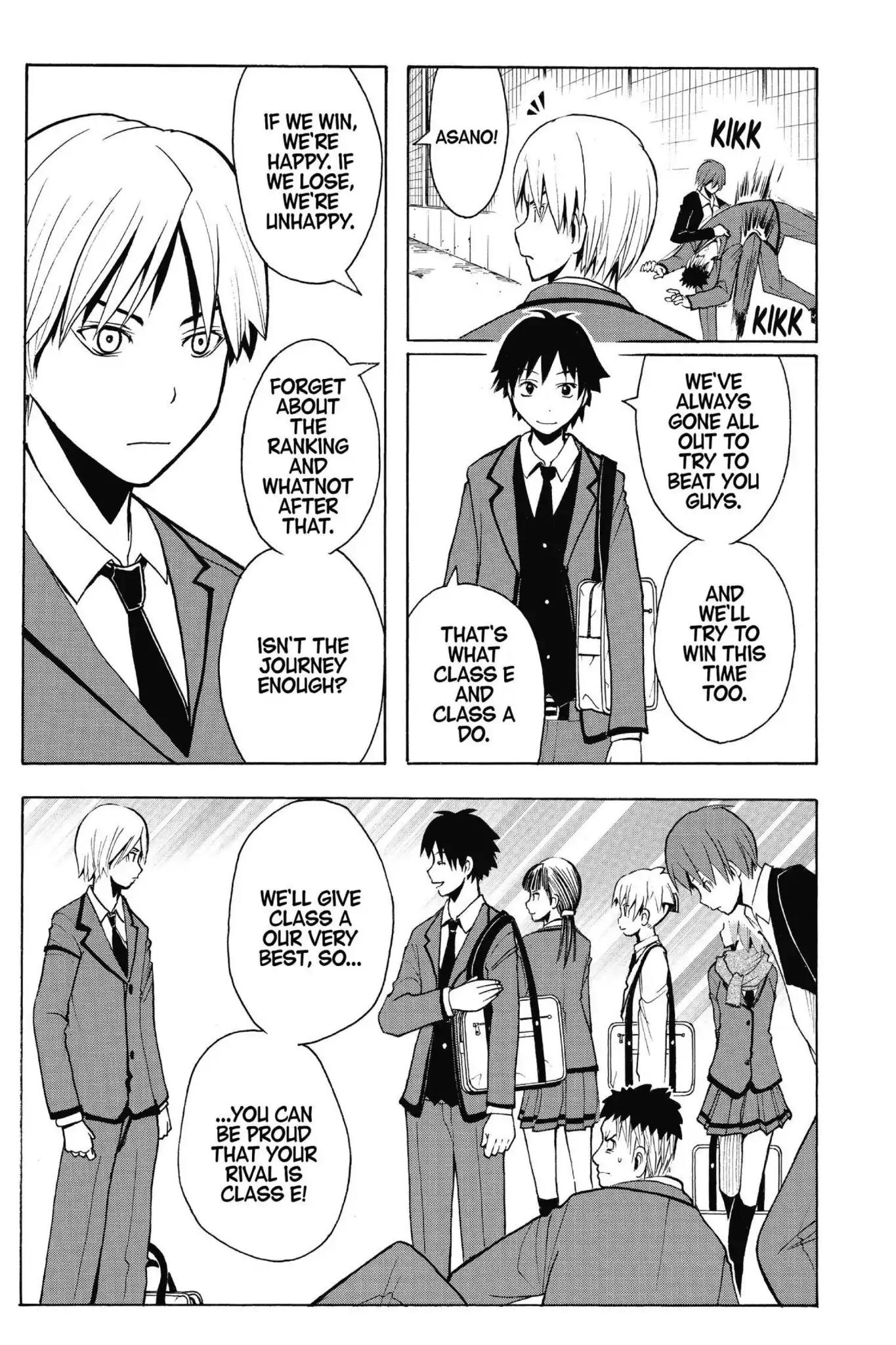 Ansatsu Kyoushitsu Chapter 120 page 9 - Chapter 120: Vol.14 CLASS 120: Time for Bloodlust