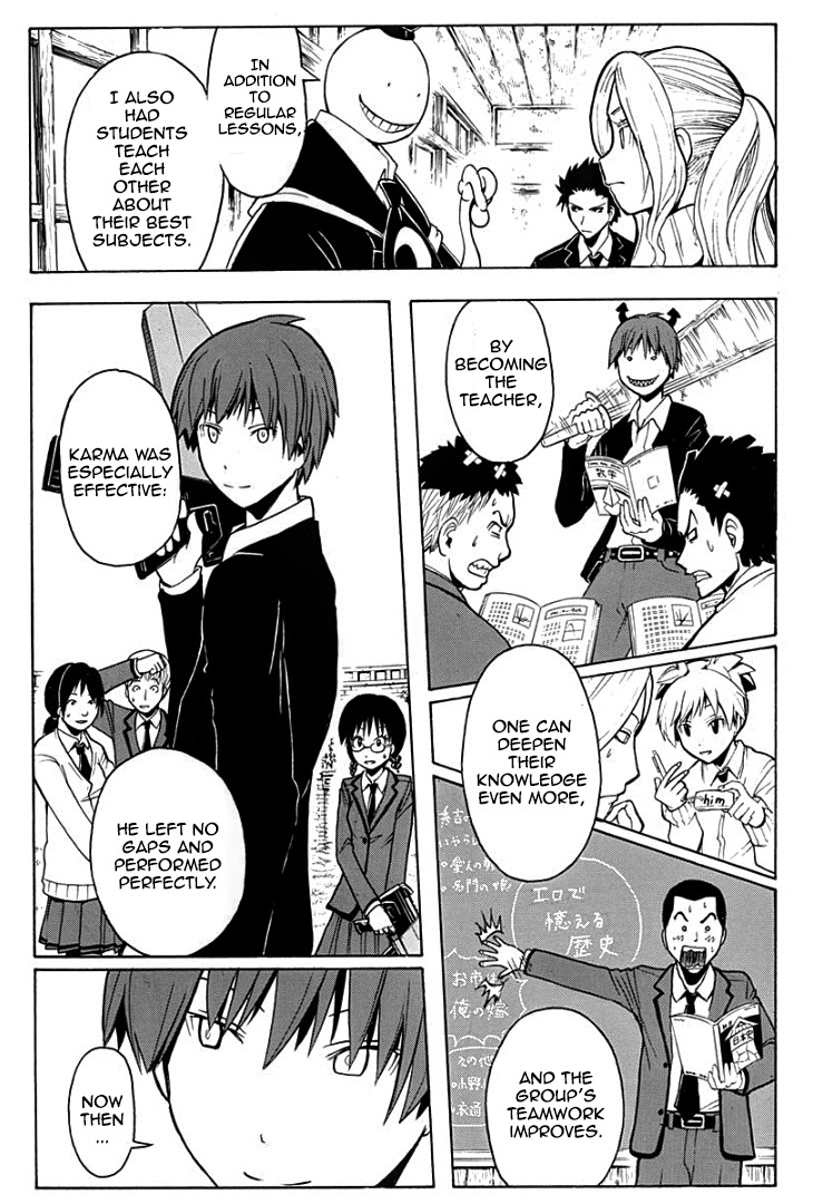 Ansatsu Kyoushitsu Chapter 121 page 18 - Chapter 121 : Time to Solve Some Problems