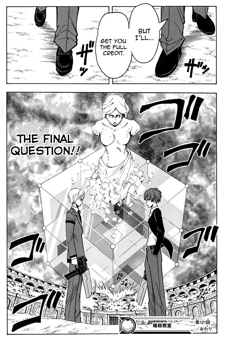 Ansatsu Kyoushitsu Chapter 121 page 20 - Chapter 121 : Time to Solve Some Problems