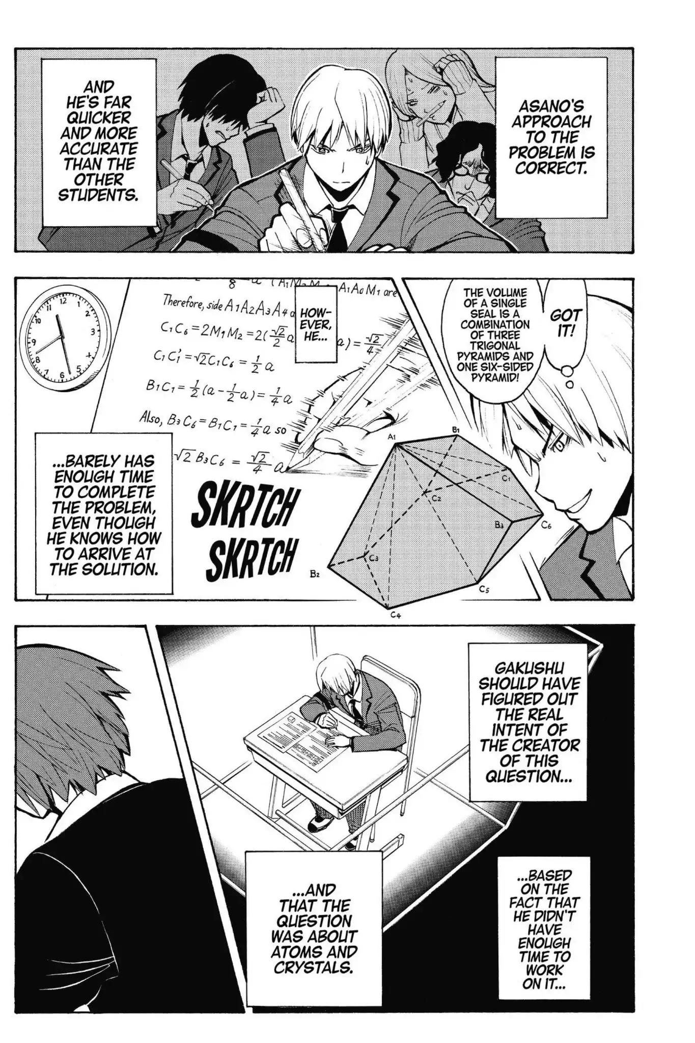 Ansatsu Kyoushitsu Chapter 122 page 12 - Chapter 122: Vol.14 CLASS 122: Time Squared
