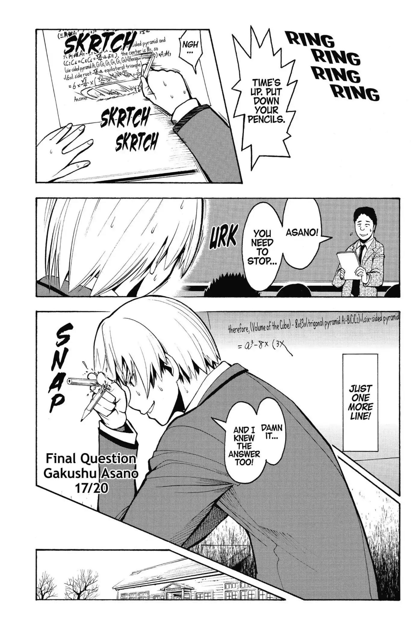 Ansatsu Kyoushitsu Chapter 122 page 19 - Chapter 122: Vol.14 CLASS 122: Time Squared