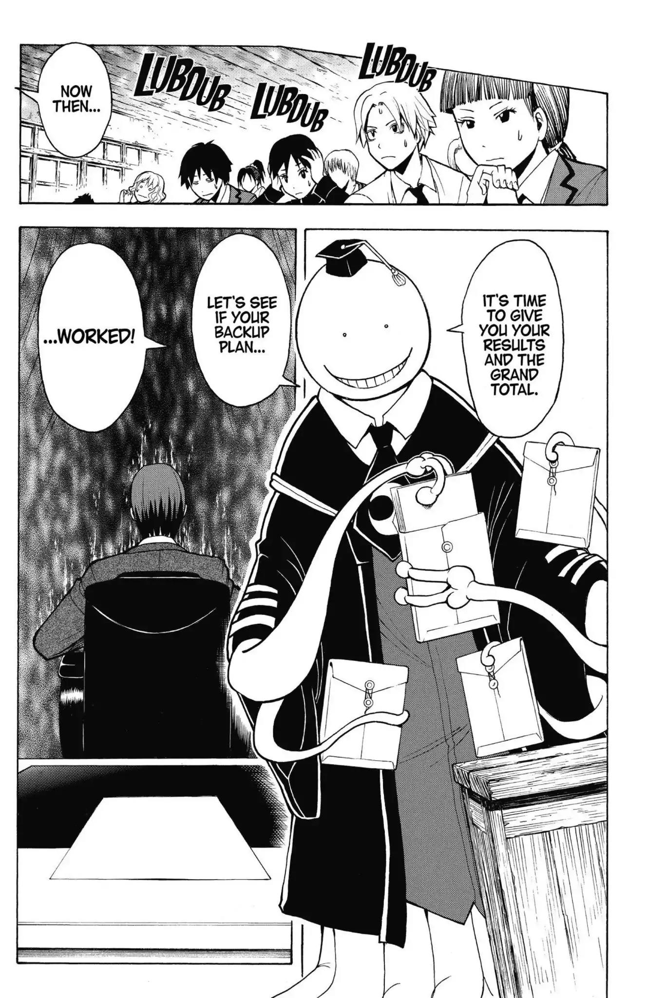 Ansatsu Kyoushitsu Chapter 122 page 20 - Chapter 122: Vol.14 CLASS 122: Time Squared