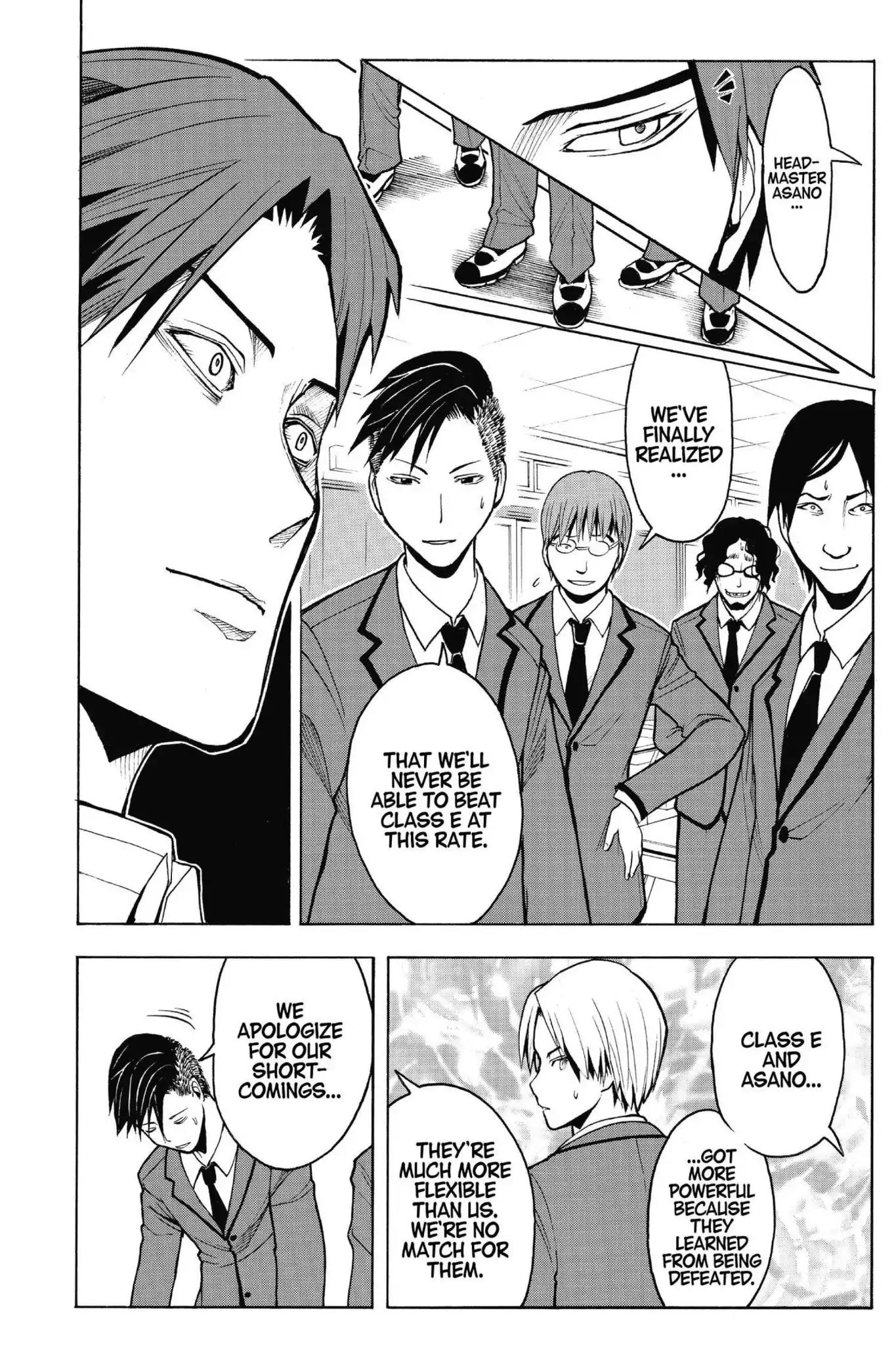 Ansatsu Kyoushitsu Chapter 123 page 10 - Chapter 123: Vol.14 CLASS 123: Time for a Revelation