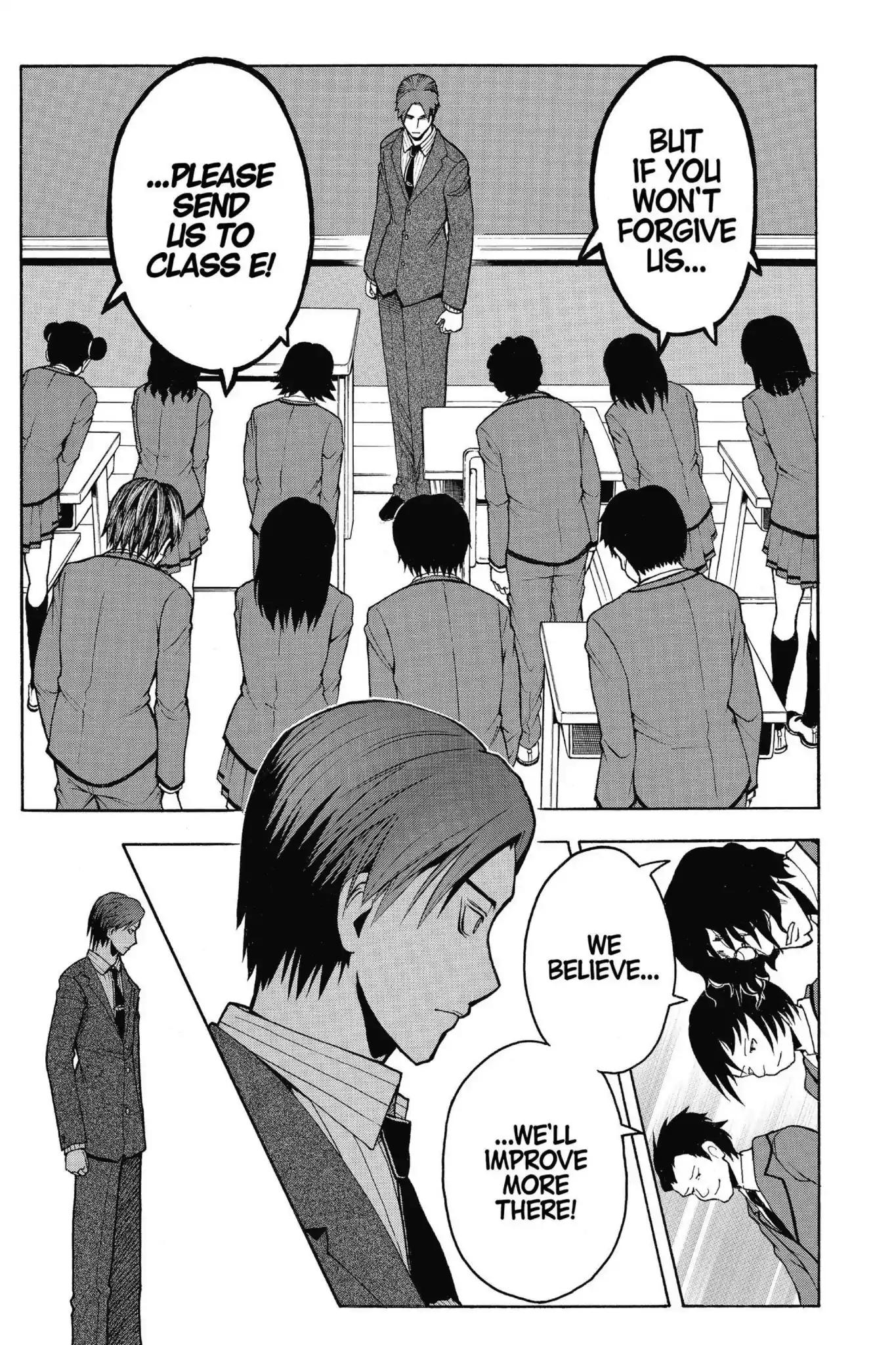 Ansatsu Kyoushitsu Chapter 123 page 11 - Chapter 123: Vol.14 CLASS 123: Time for a Revelation