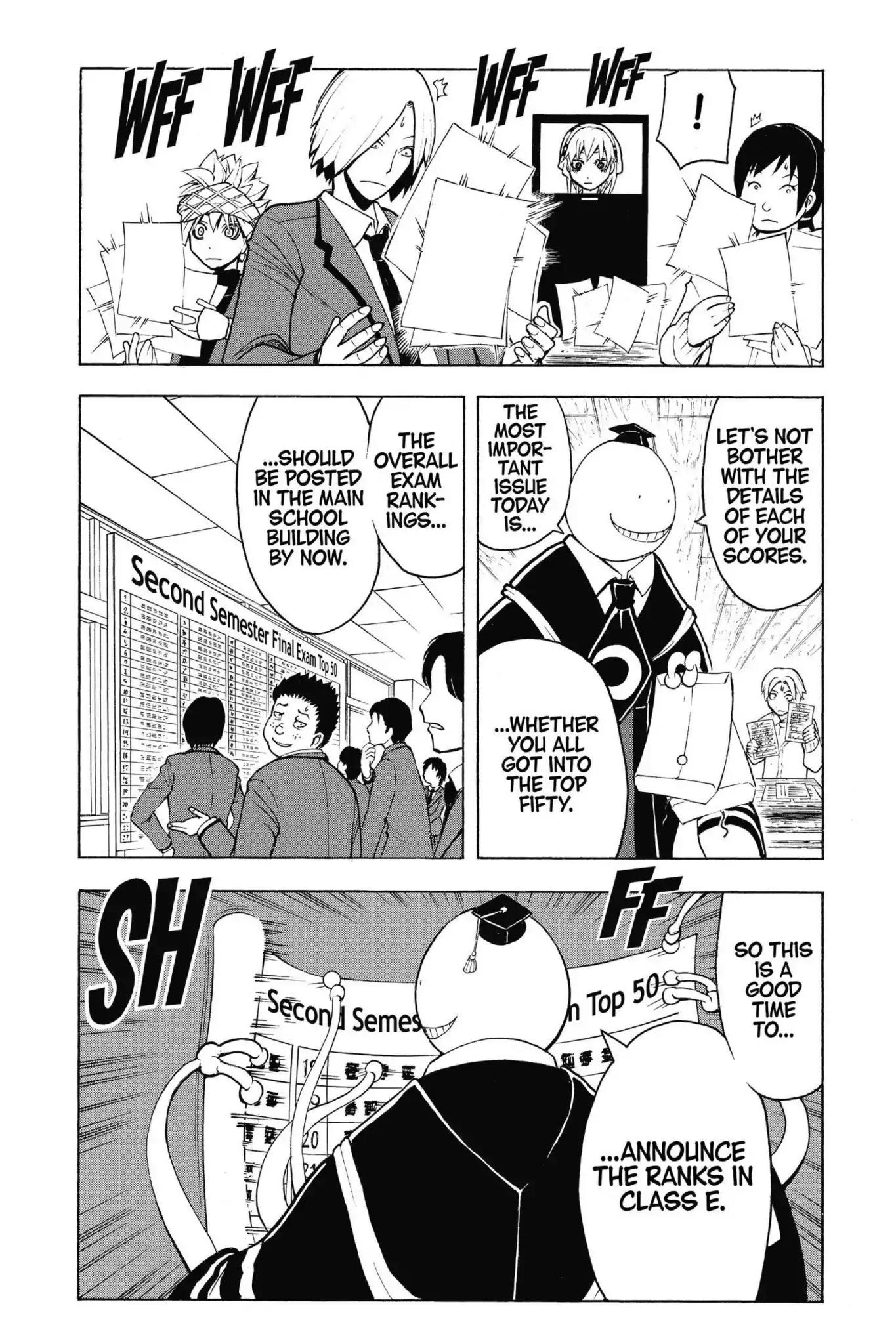Ansatsu Kyoushitsu Chapter 123 page 2 - Chapter 123: Vol.14 CLASS 123: Time for a Revelation