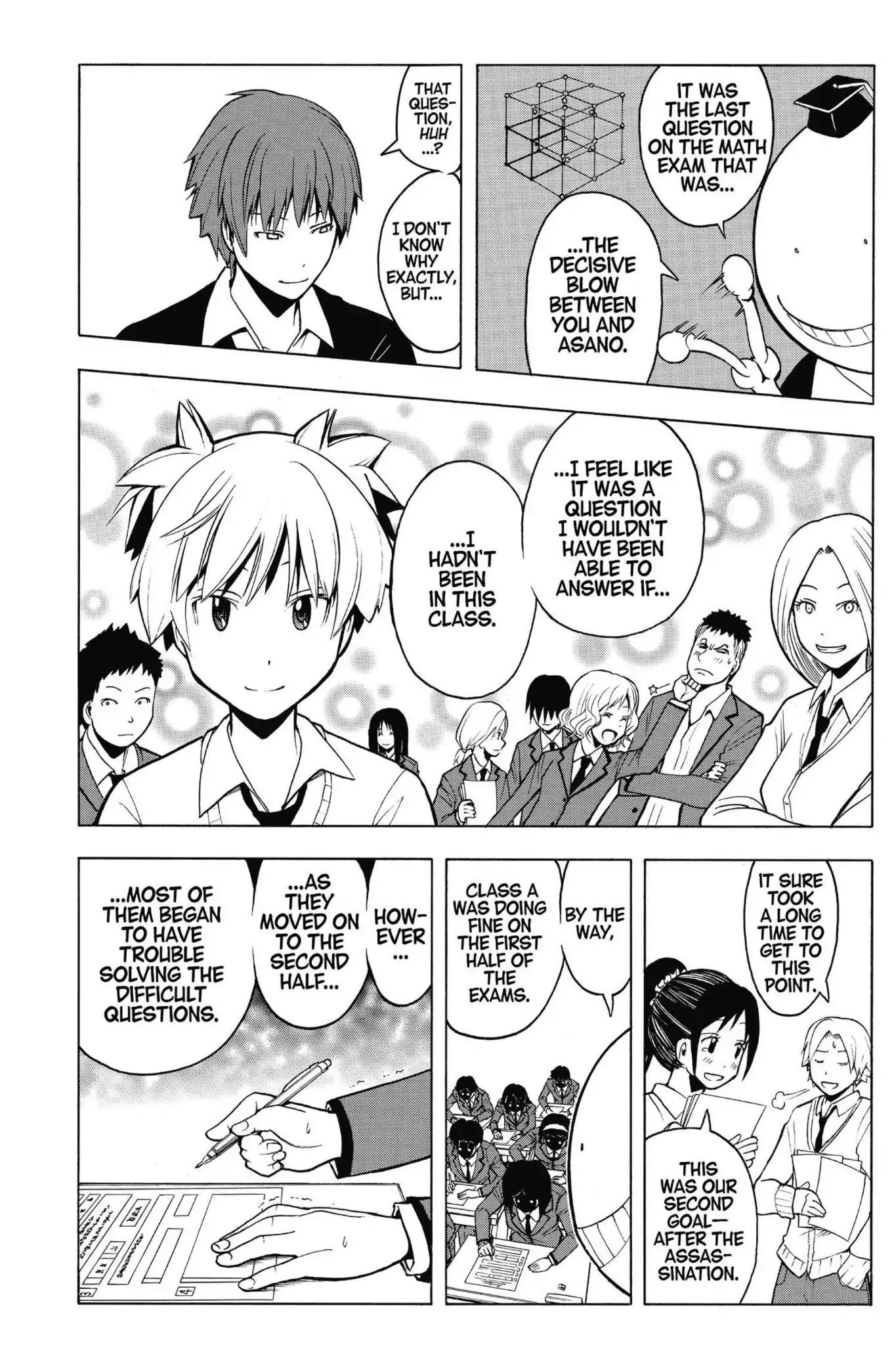 Ansatsu Kyoushitsu Chapter 123 page 6 - Chapter 123: Vol.14 CLASS 123: Time for a Revelation