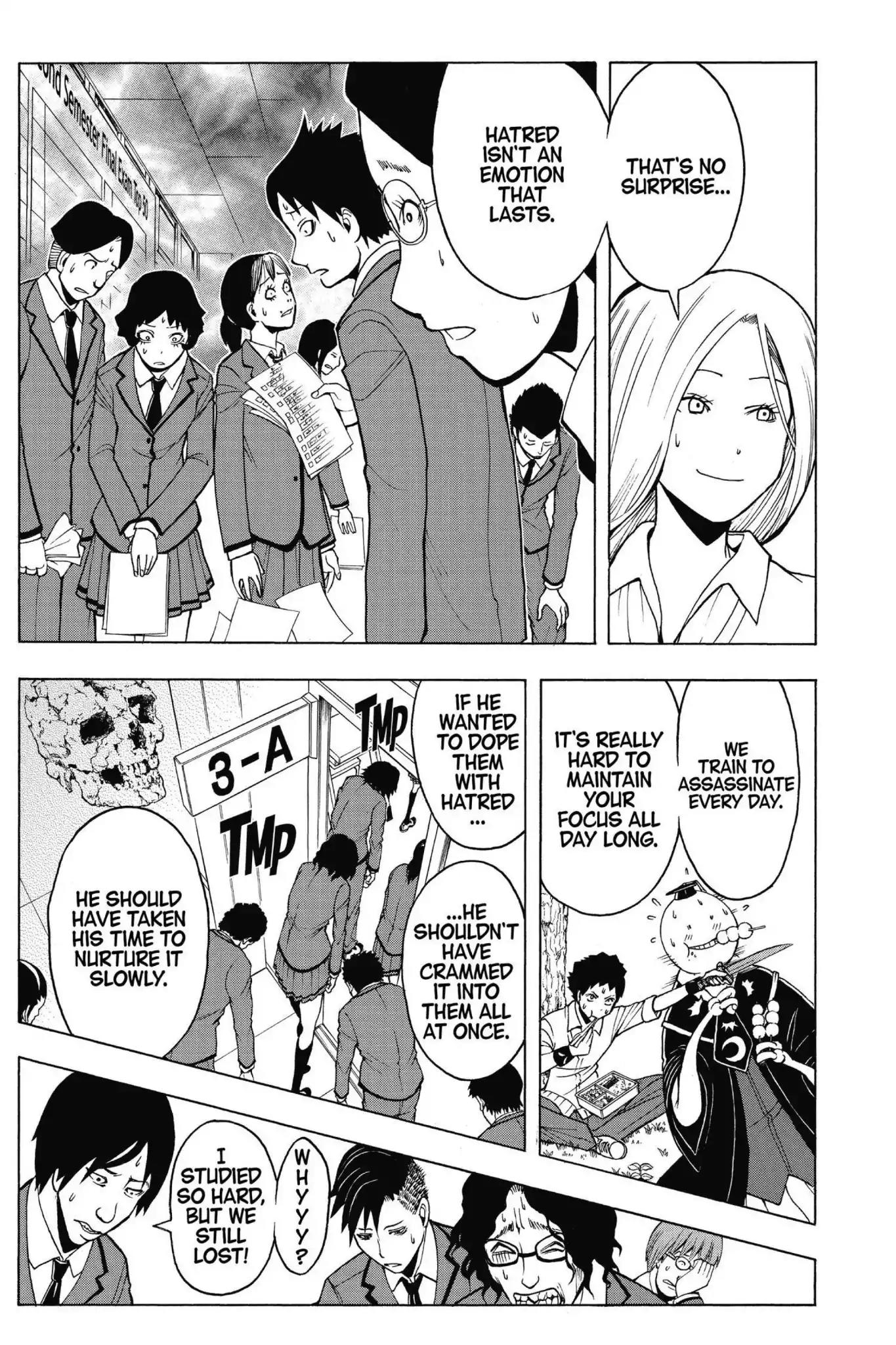 Ansatsu Kyoushitsu Chapter 123 page 7 - Chapter 123: Vol.14 CLASS 123: Time for a Revelation